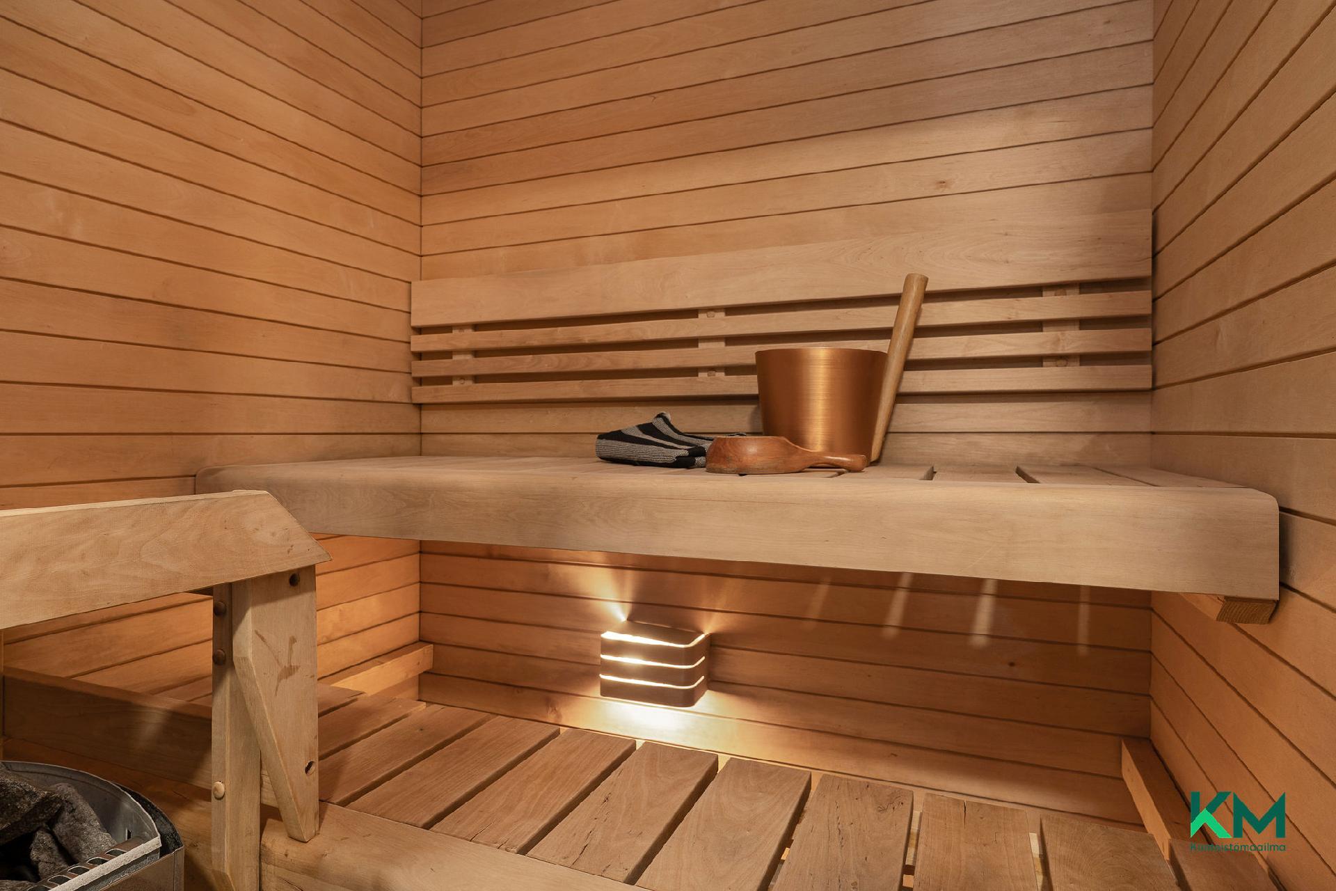 Taloyhtiön ainoa asunto, jolla on oma sauna