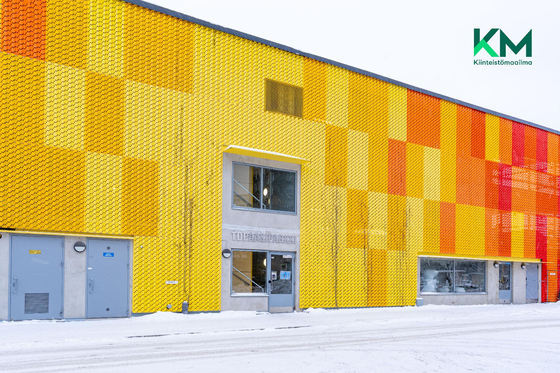 Myynnissa autohallipaikkaosake