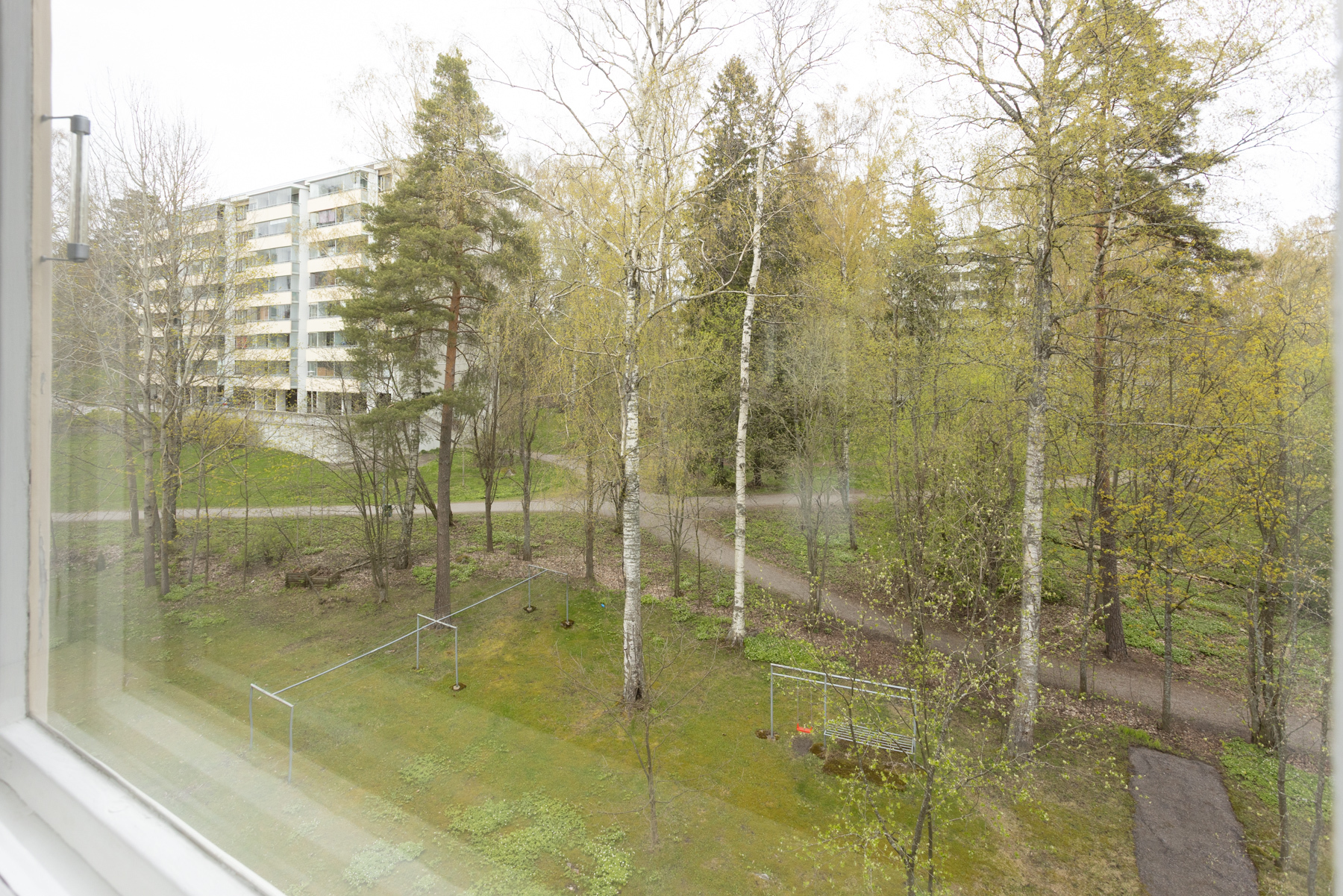 Näkymä makuuhuone no1 ikkunasta
