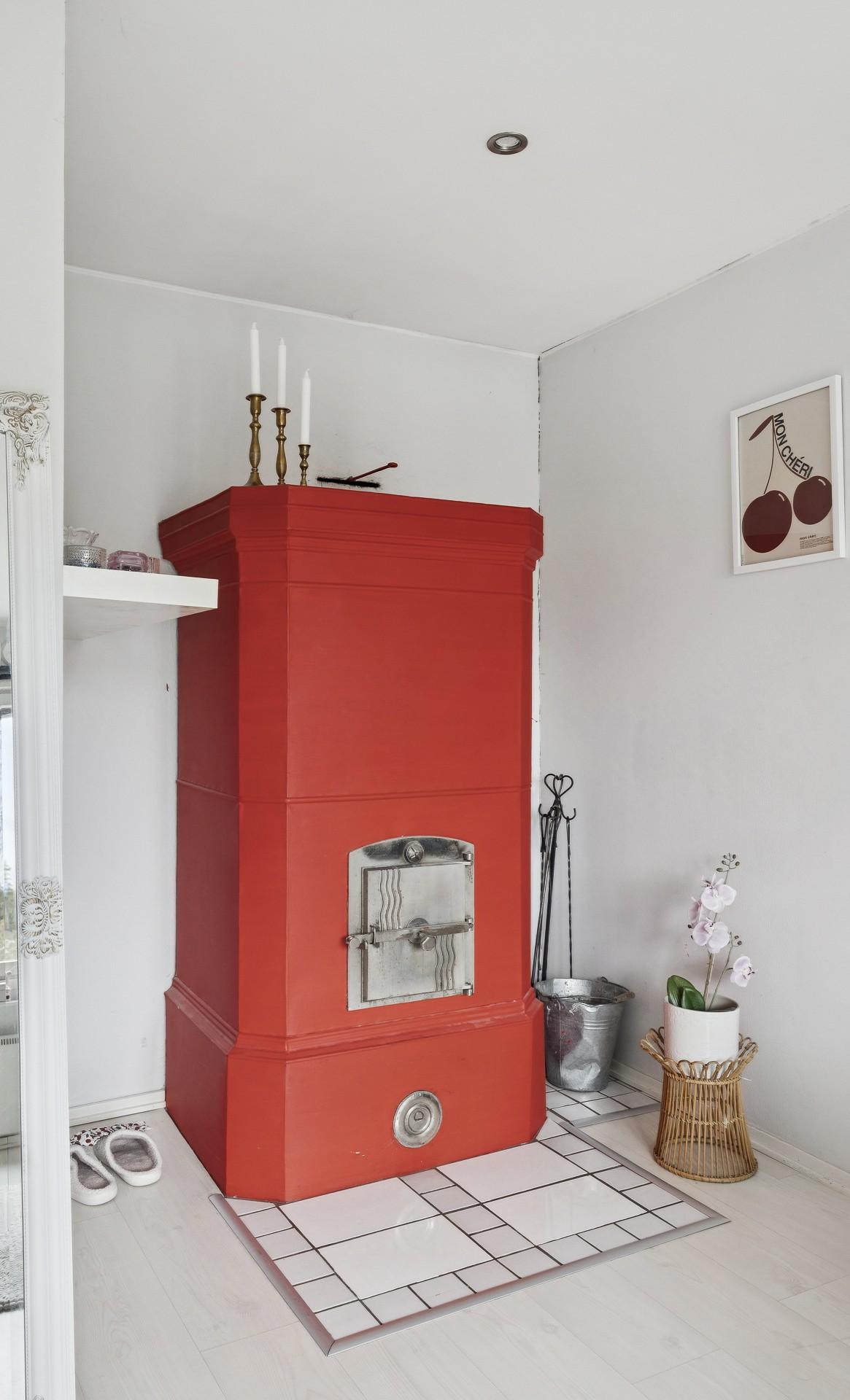 Yk makuuhuoneen tyylikäs uuni