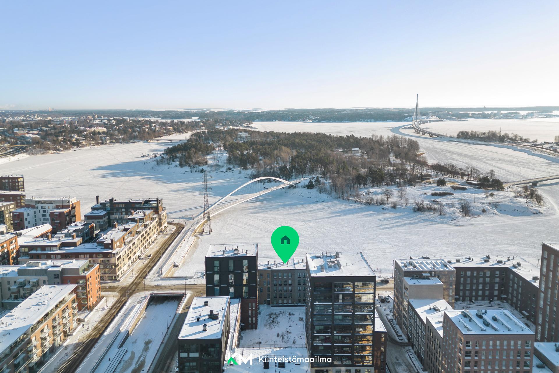 Aallonhalkoja 3, Sompasaari, Helsinki