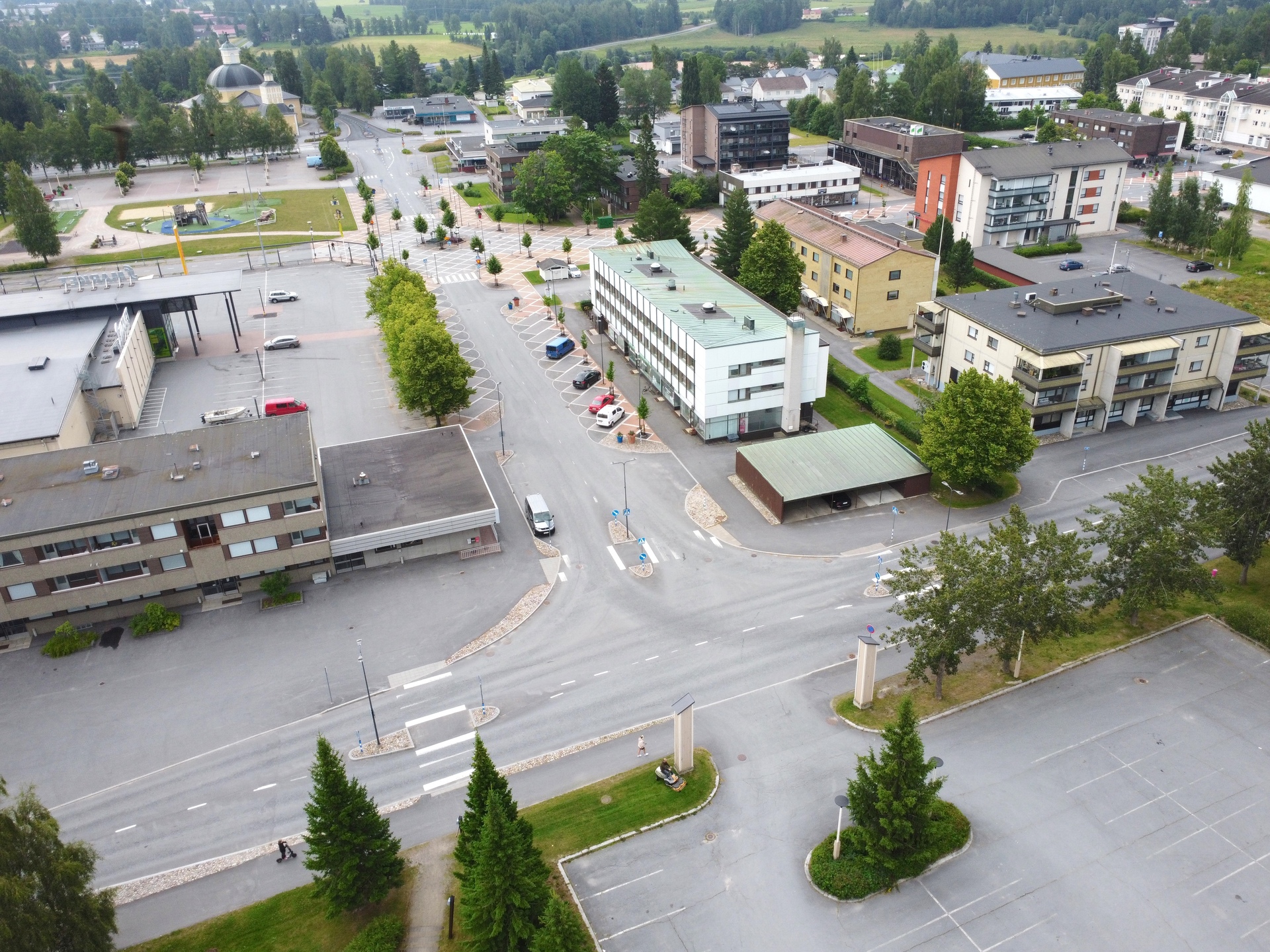 Asematie 1, Keskusta, Kurikka