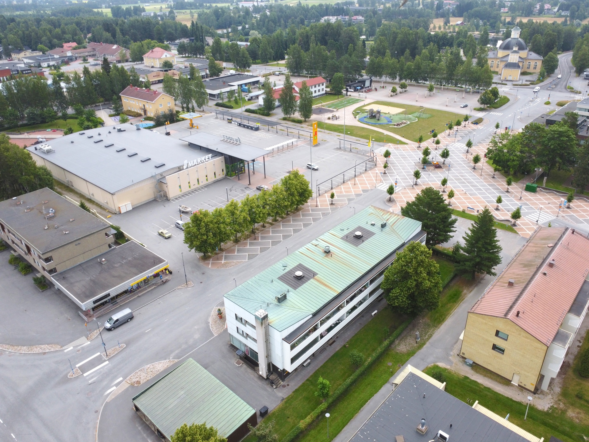 Asematie 1, Keskusta, Kurikka