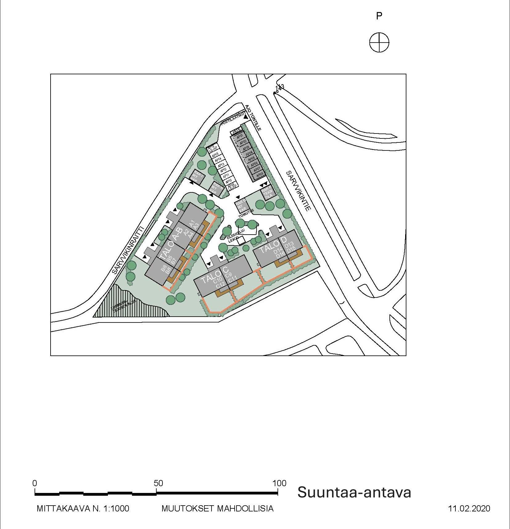 Sarvvikintie 7, Sarvvik, Kirkkonummi