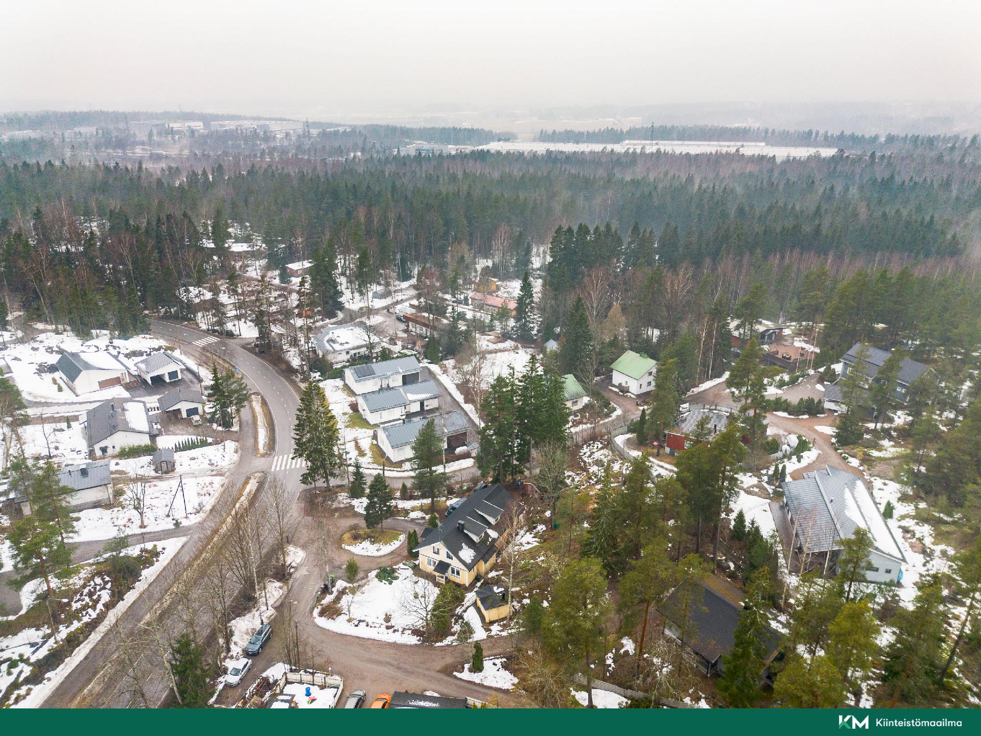 Ilmakuva idästäpäin