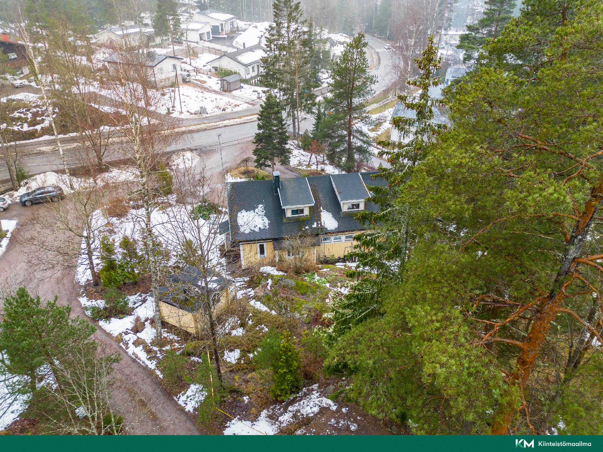 Ilmakuva takatontilta