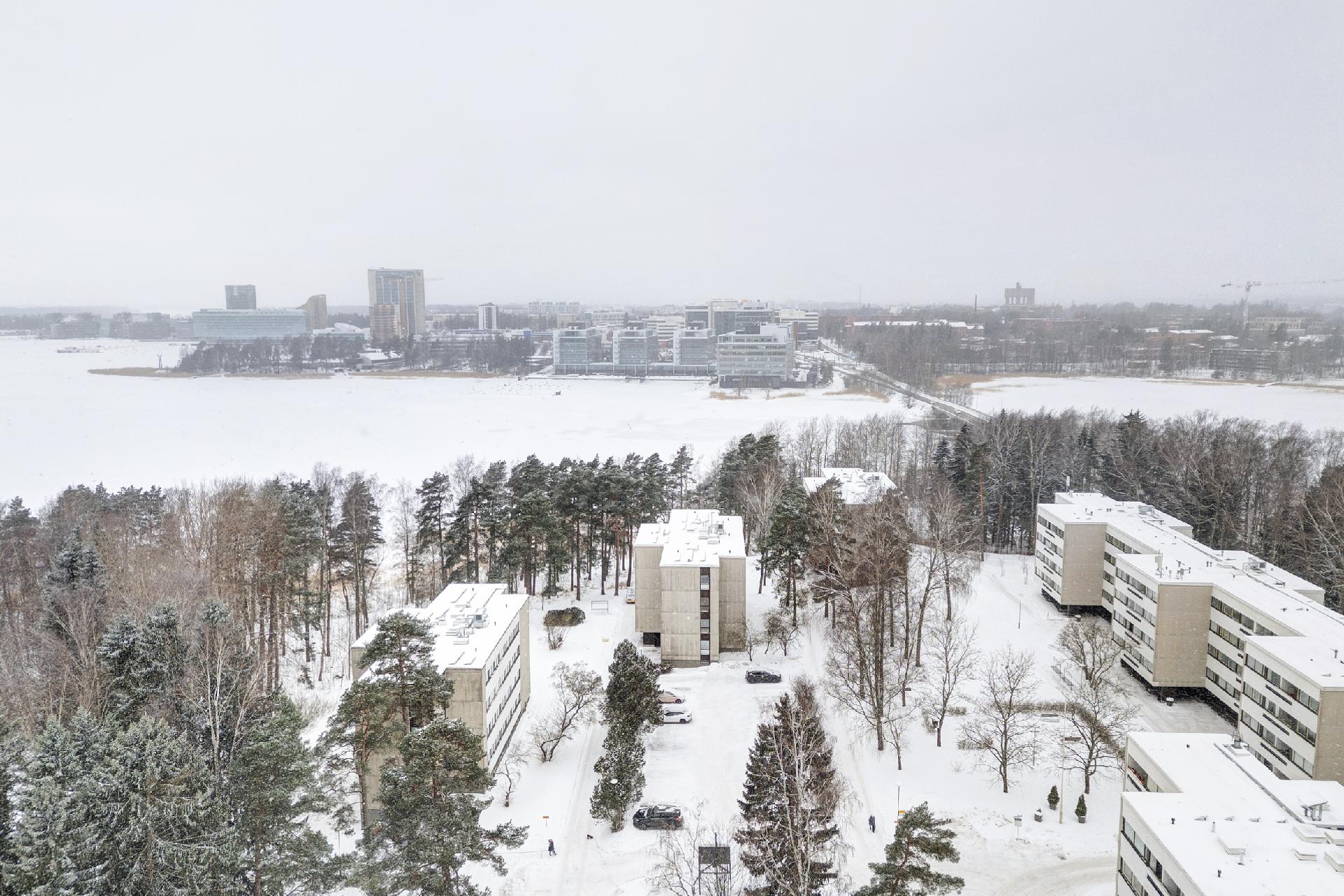 Kuva Keilaniemen suuntaan. Merelle 50m.