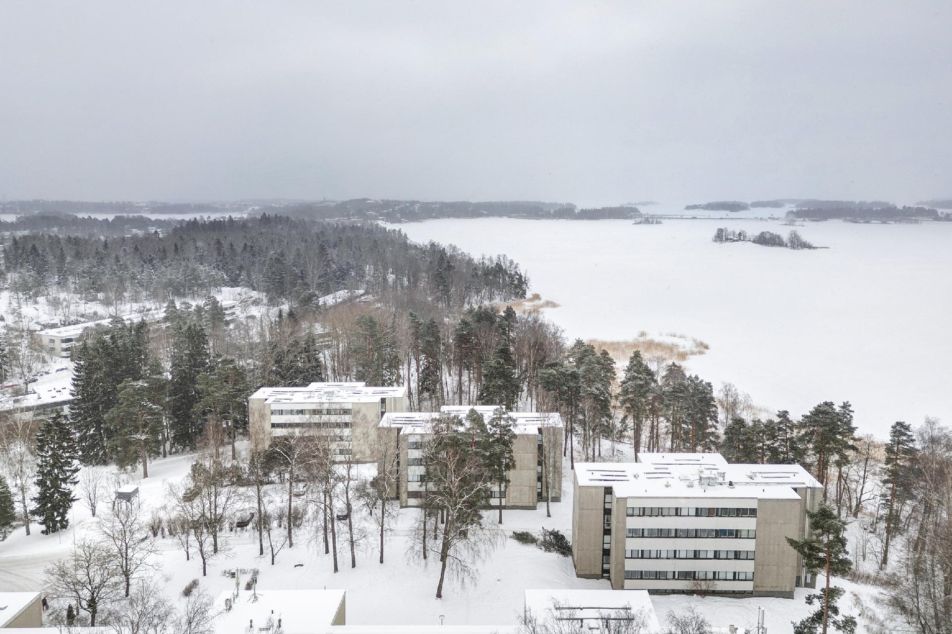 Upeaa Lehtisaarta ympäröi kaunis luonto ja tietysti meri
