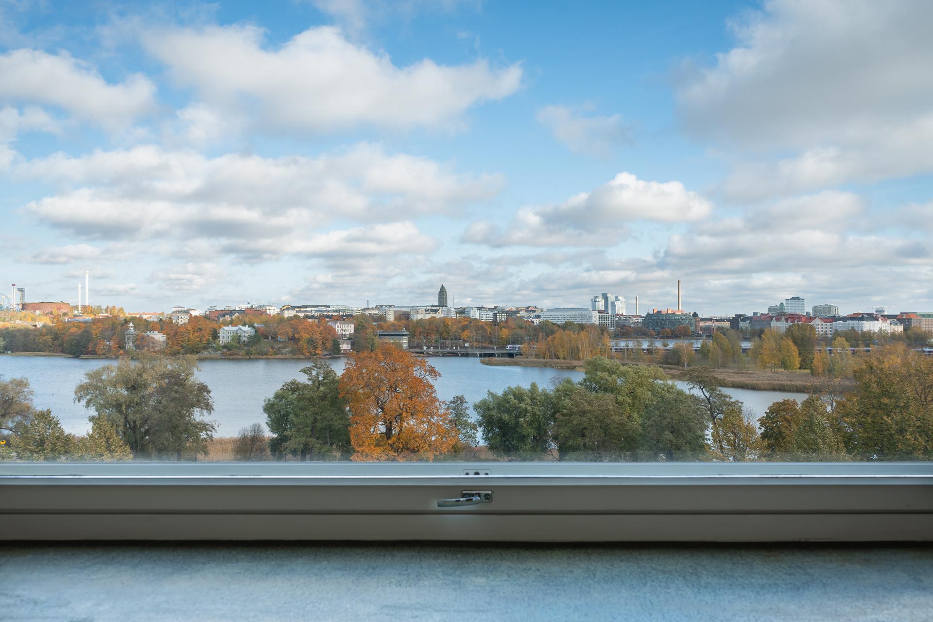 Maisema olohuoneesta