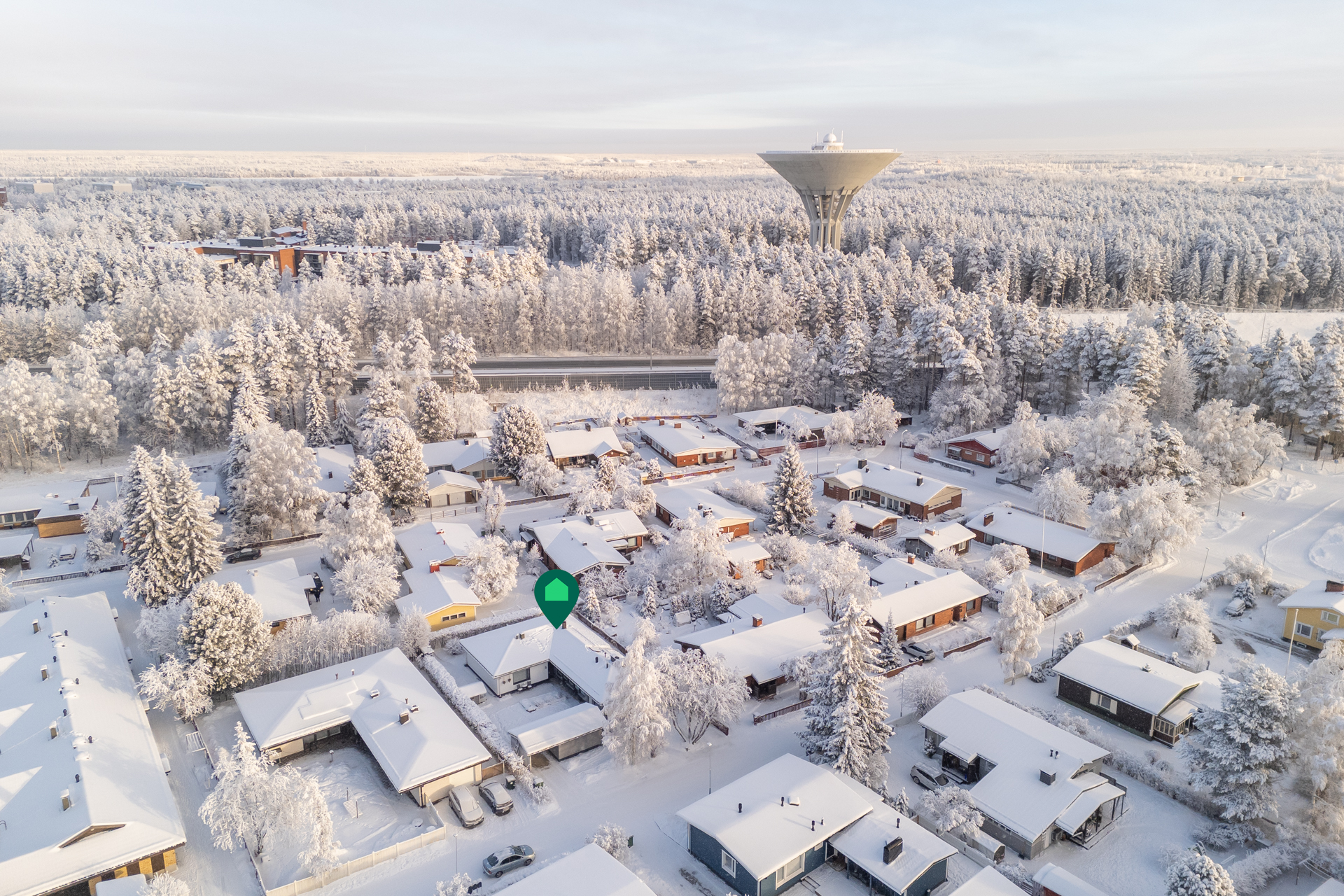 Kuokkatie 19, Välivainio, Oulu