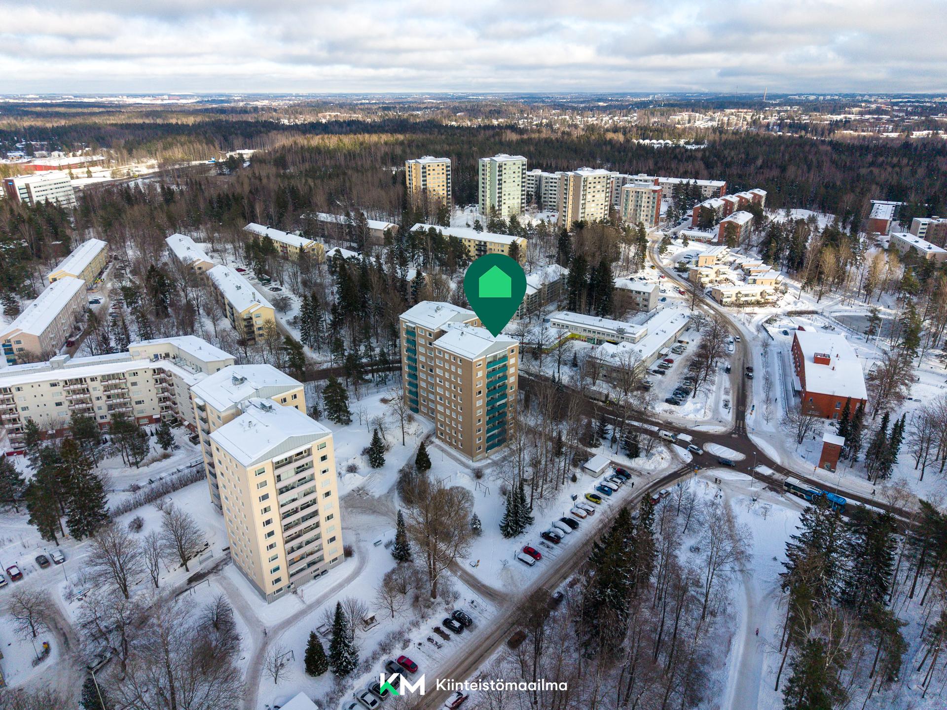 Adolf Lindforsin tie 1, Pohjois-Haaga, Helsinki