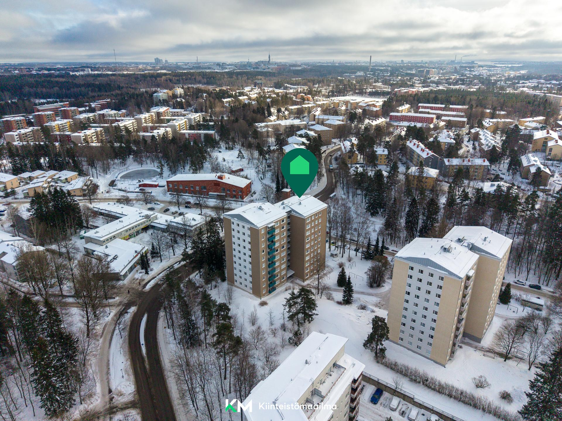 Adolf Lindforsin tie 1, Pohjois-Haaga, Helsinki