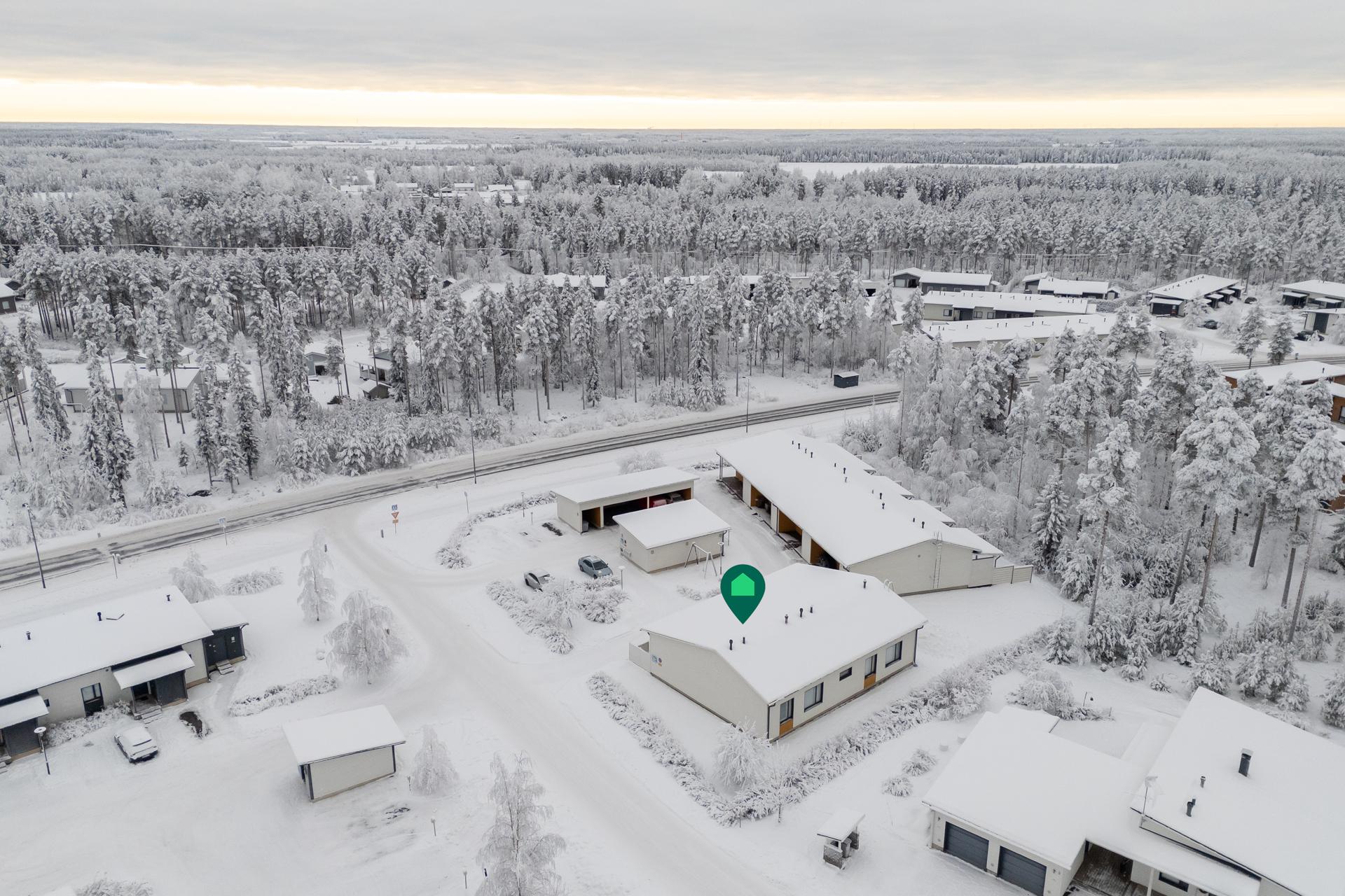 Ketunpesä 1, Metsärinne, Kempele