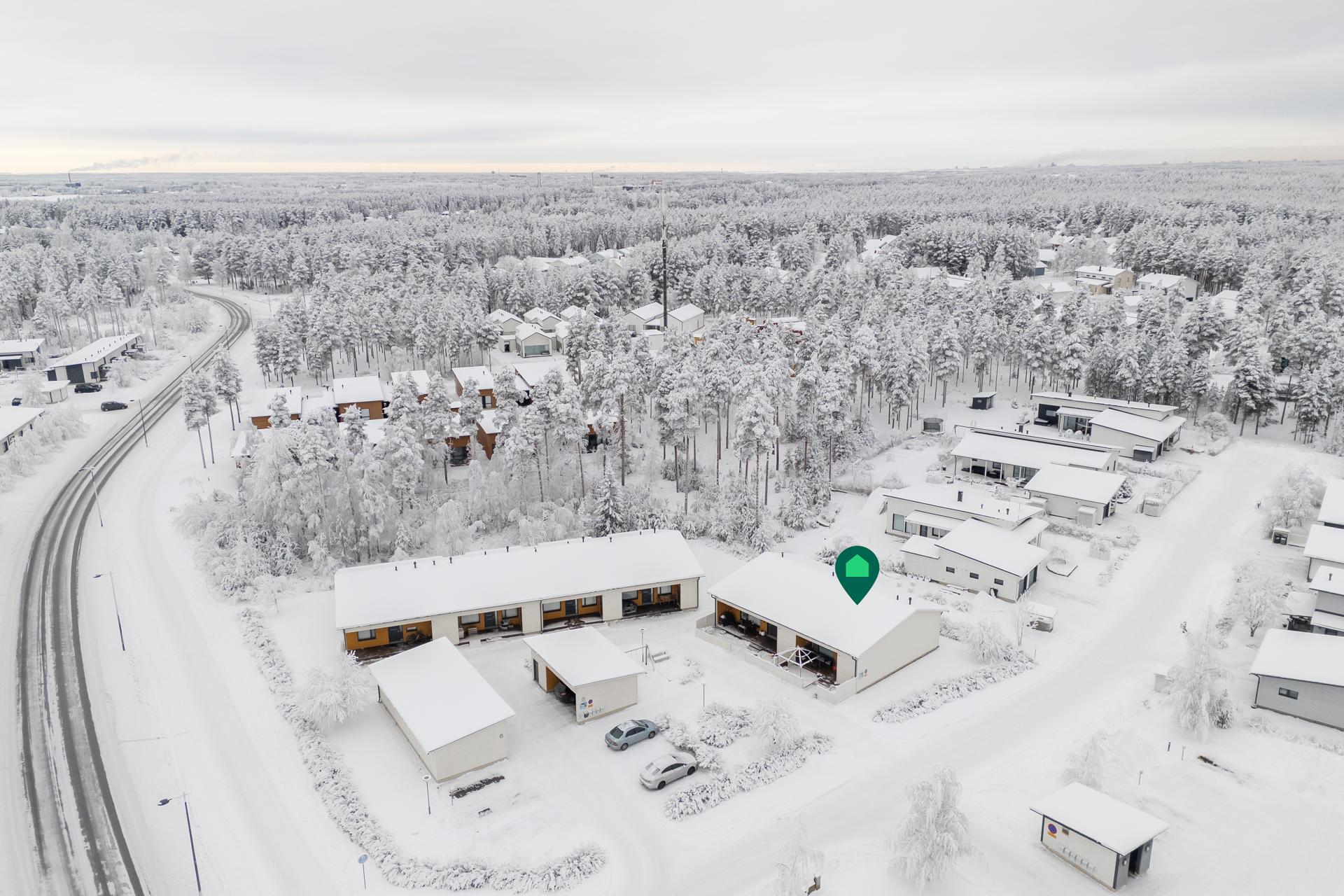 Ketunpesä 1, Metsärinne, Kempele