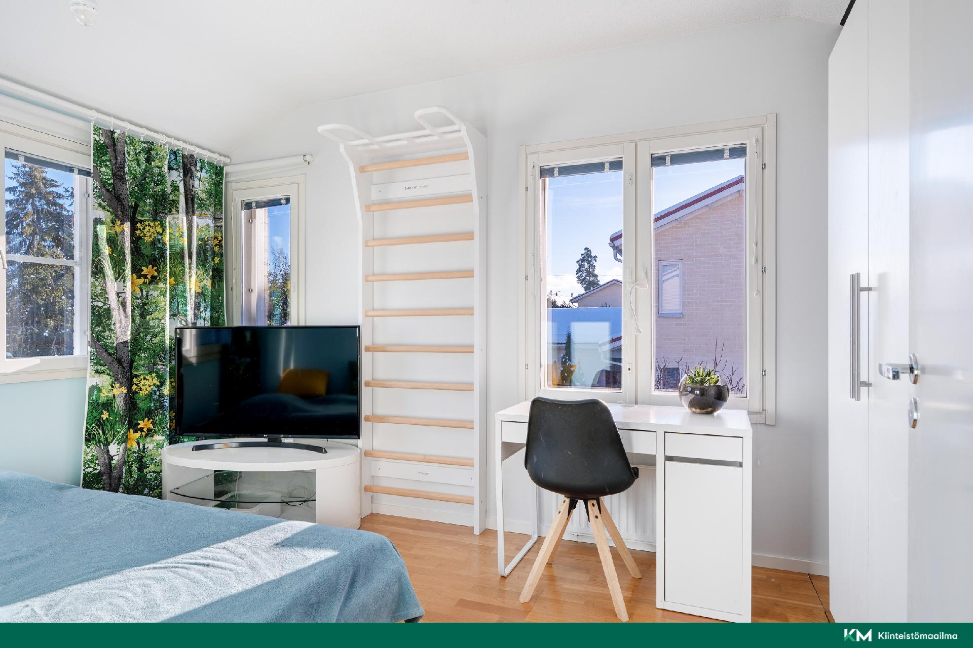 Yläkerran makuuhuone