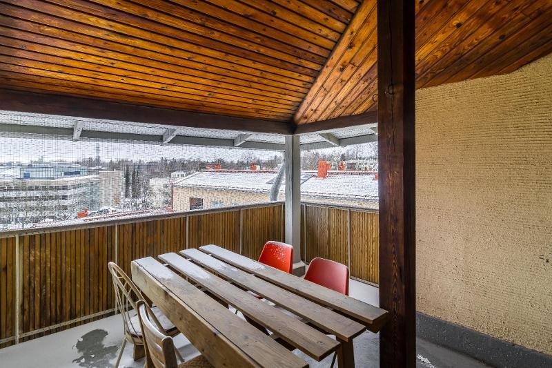 Taloyhtiön kattoterassi