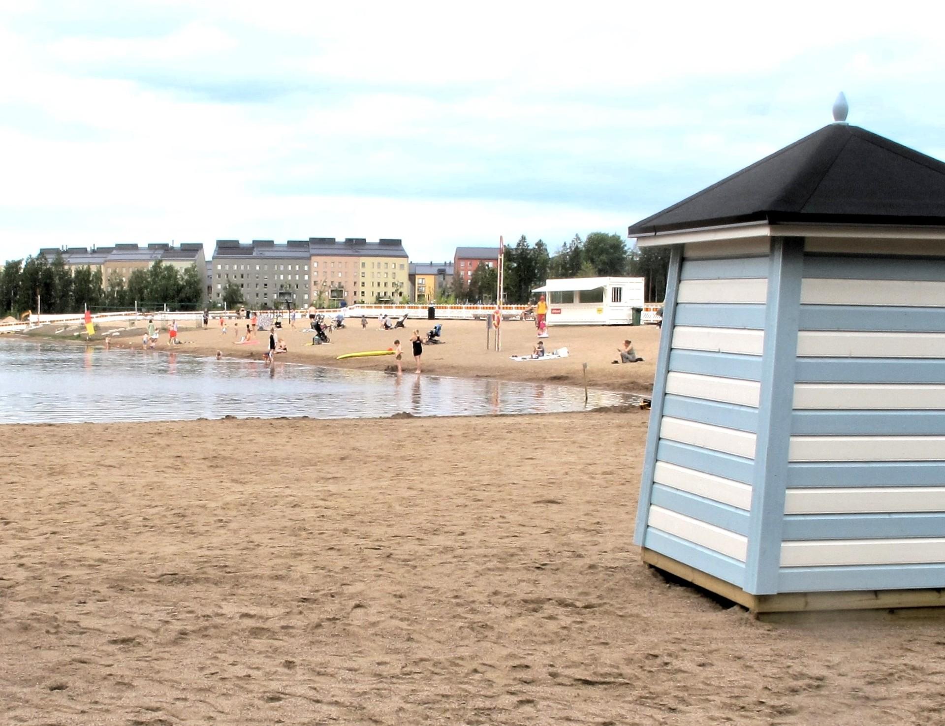 Palettilampi kutsuu virkistymään