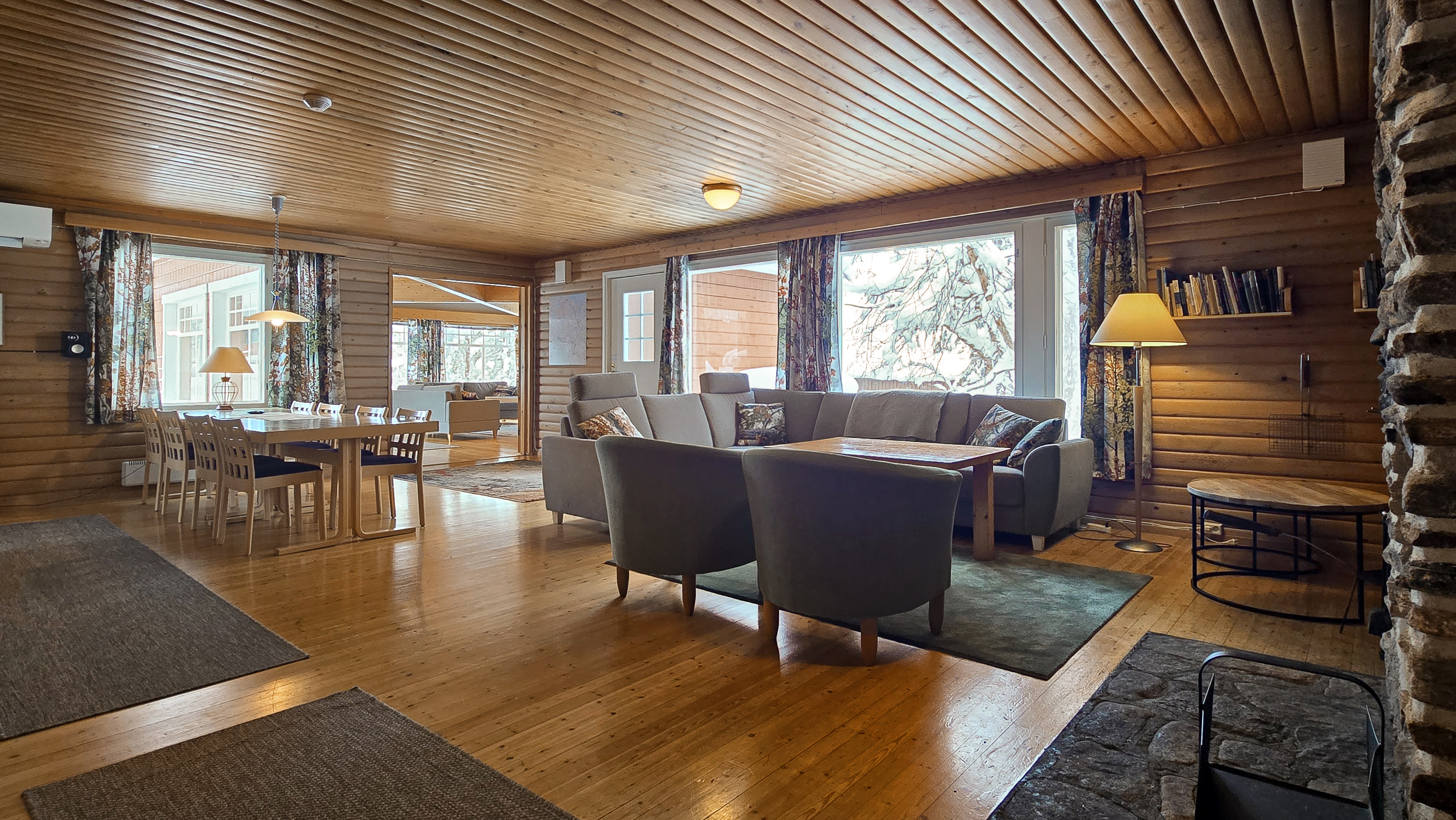 Tunturimajan oleskelutila