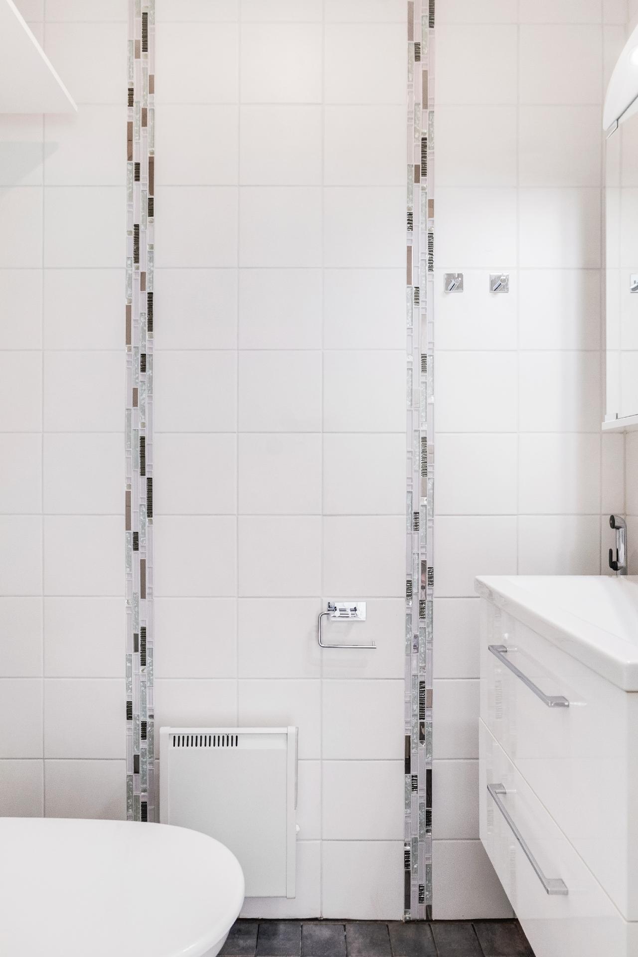 Remontoitu erillinen wc.