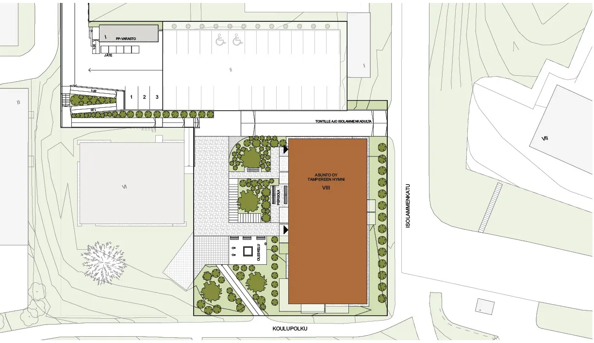 Isolammenkatu 15, Kaukajärvi, Tampere