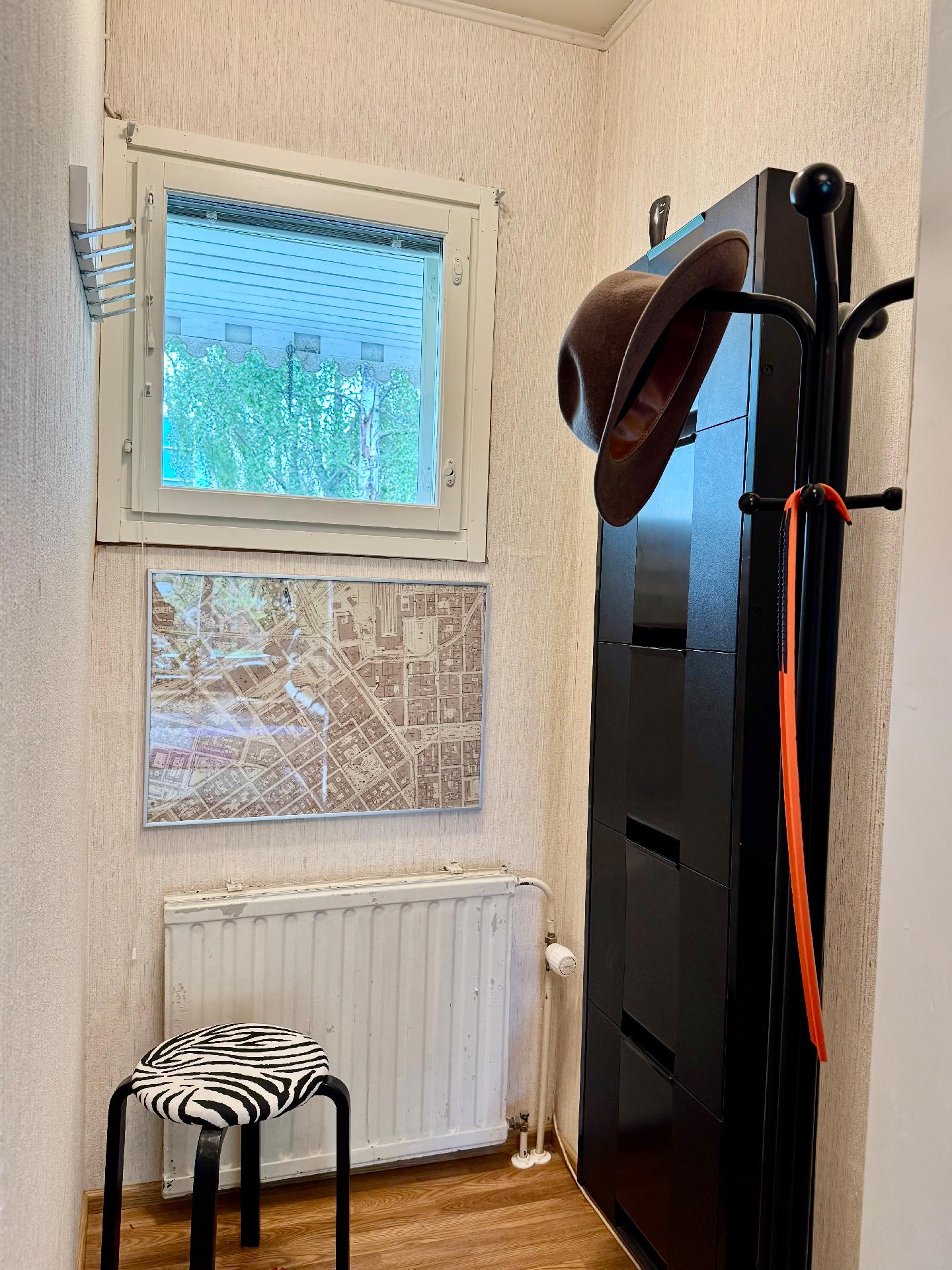 Eteisen naulakko tila