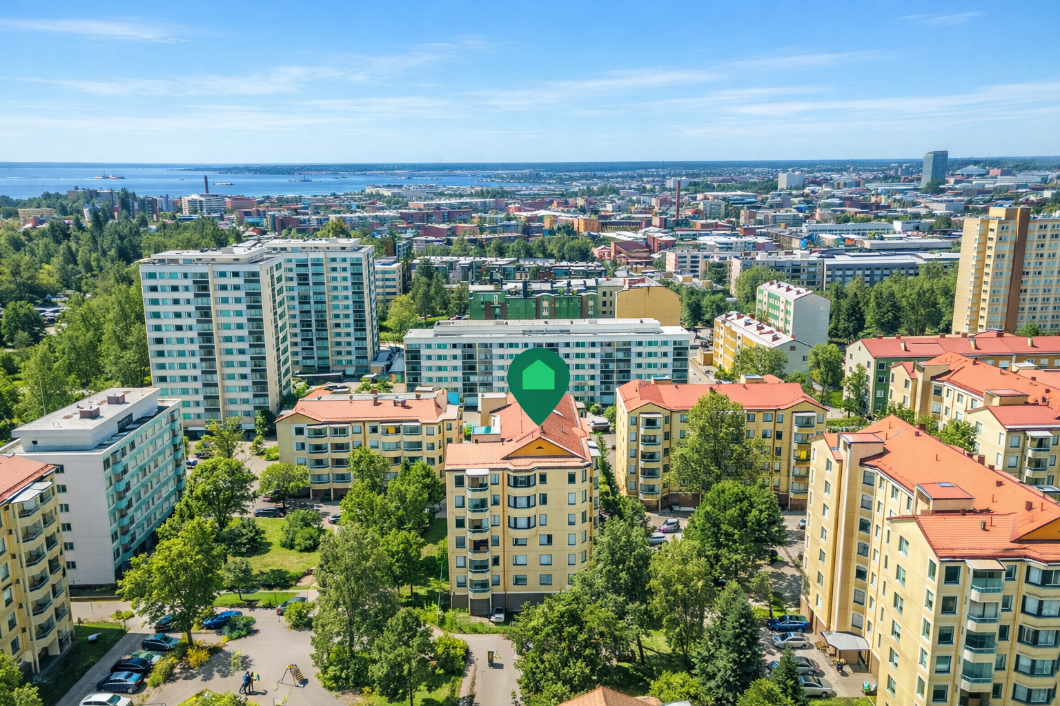 Mustanlahdenkatu 6, Amuri, Tampere