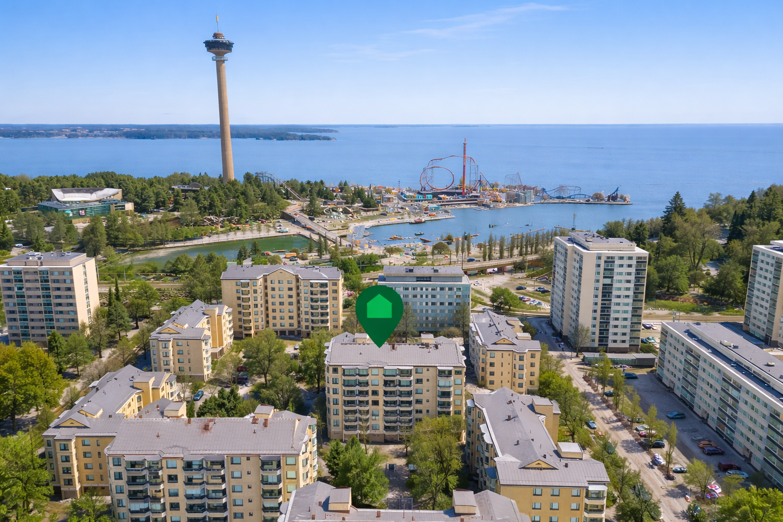 Mustanlahdenkatu 6, Amuri, Tampere