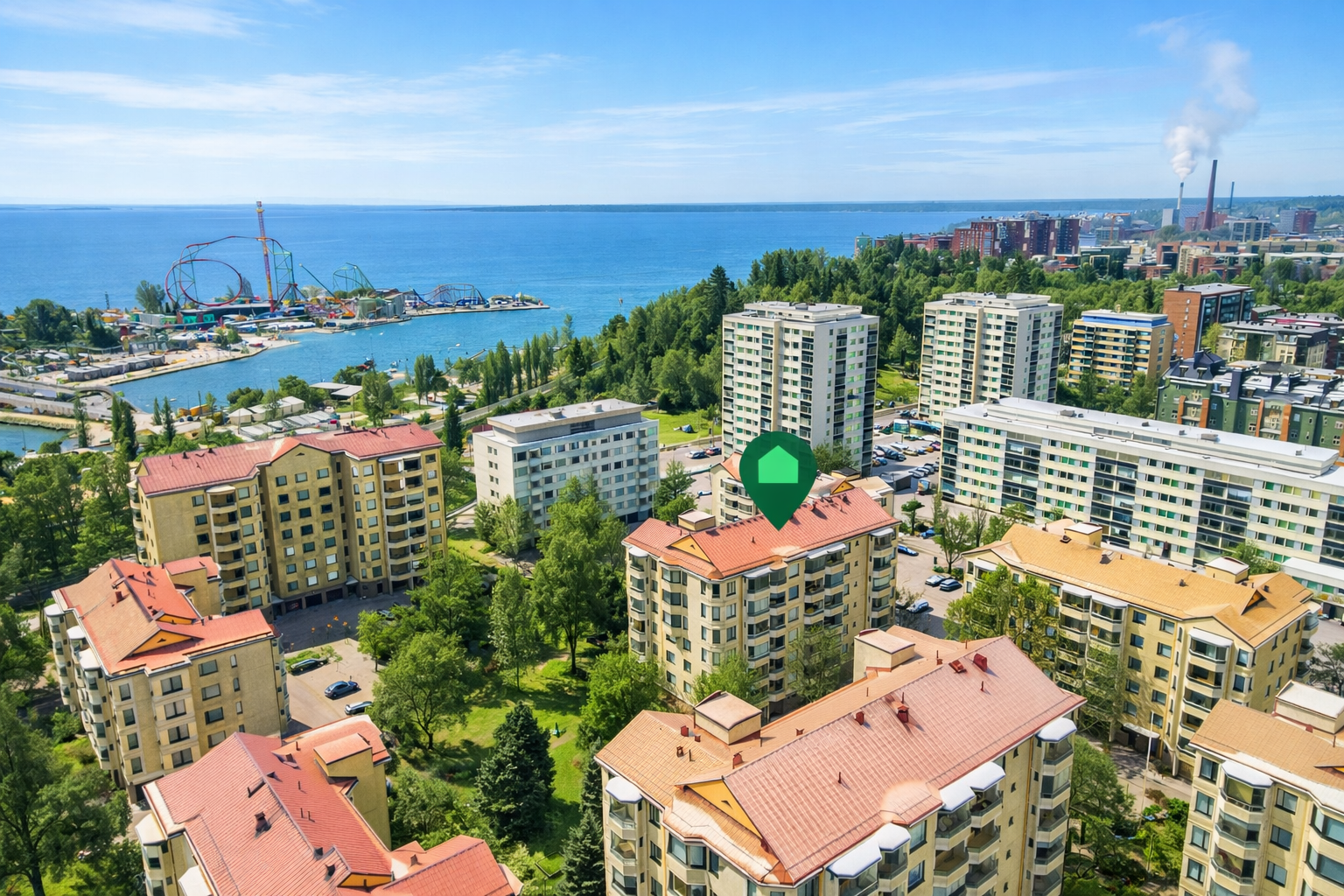 Mustanlahdenkatu 6, Amuri, Tampere