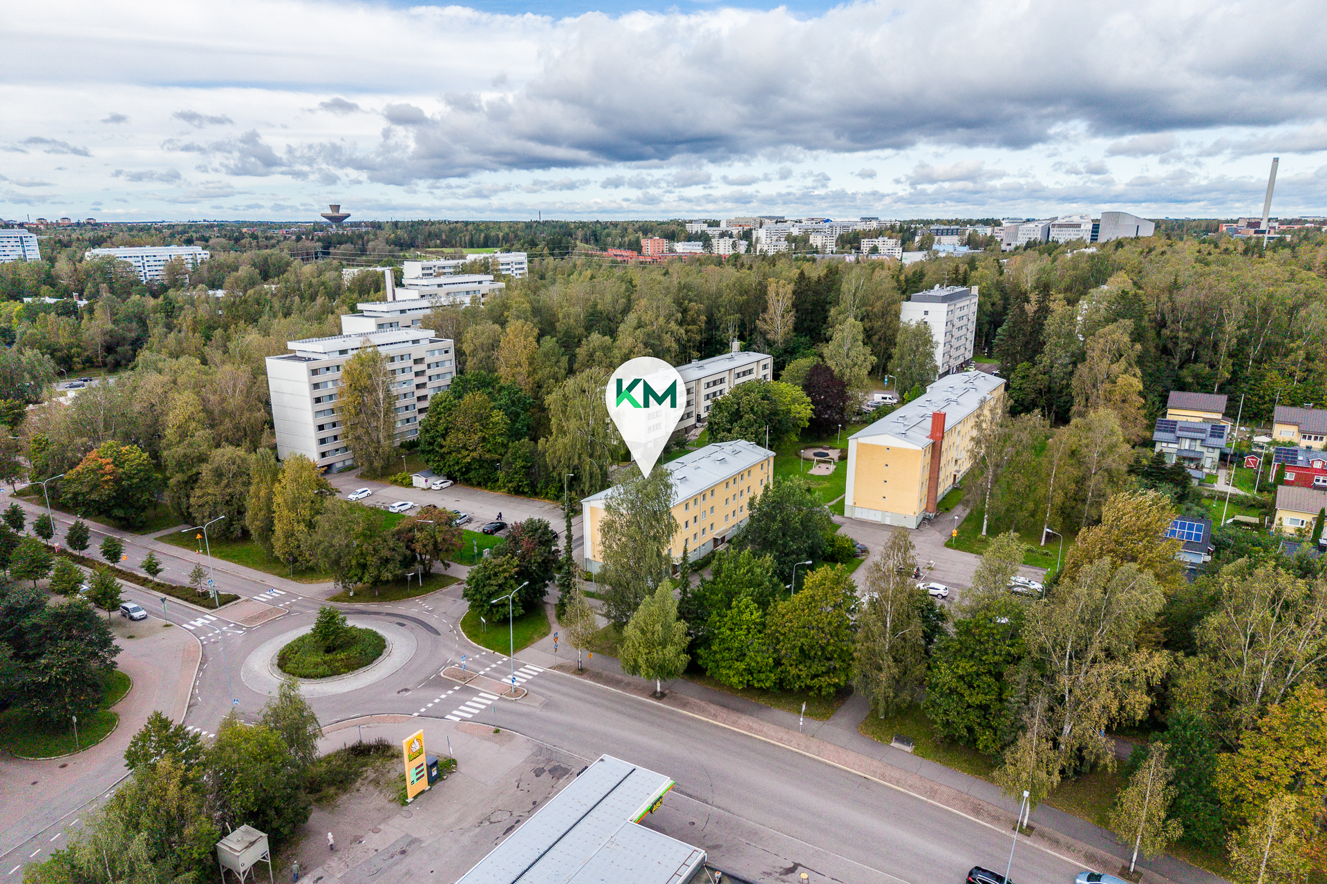 Kuusistonlinnantie 1, Vartiokylä, Helsinki