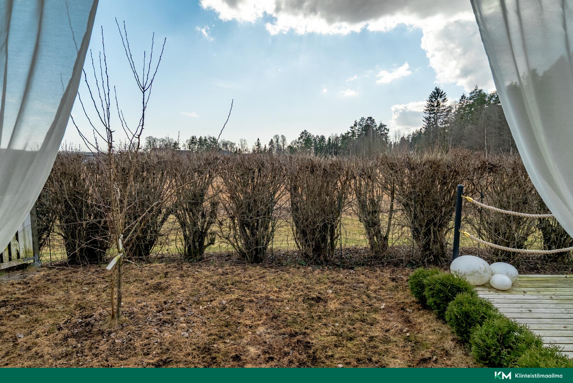 Rauhallinen takapiha