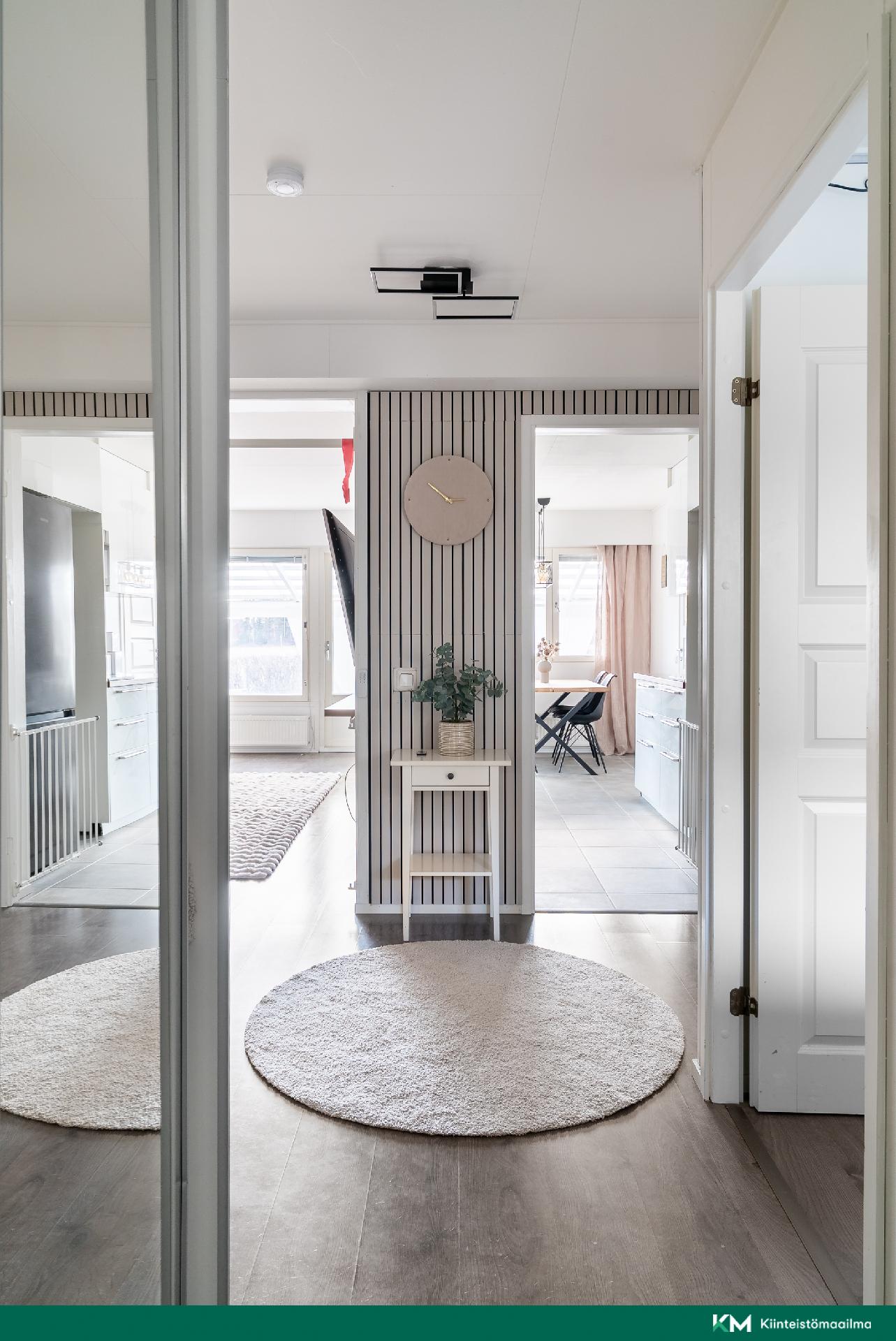 Näkymä asuntoon astuessa