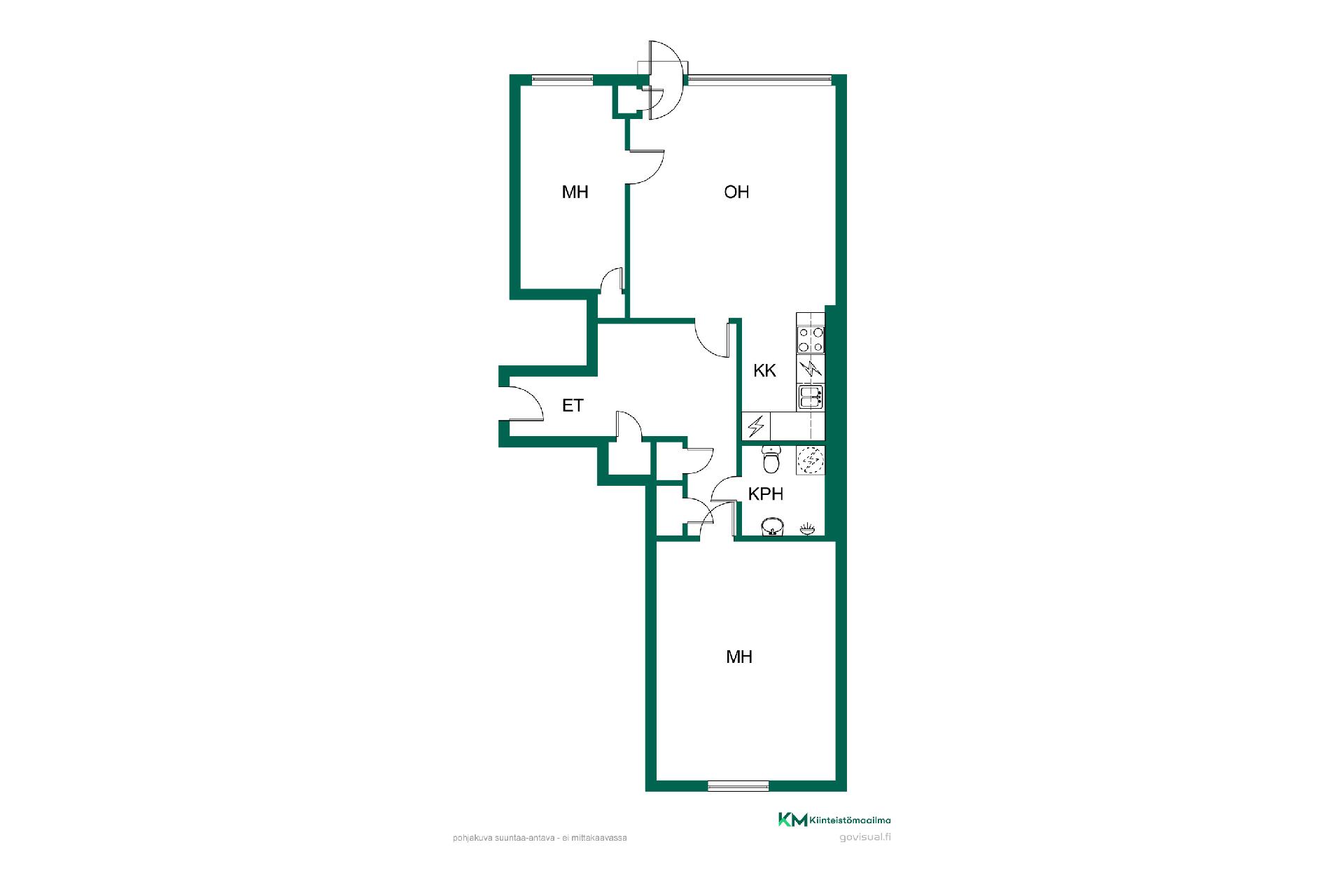 Huopalahdentie 12, Munkkiniemi, Helsinki