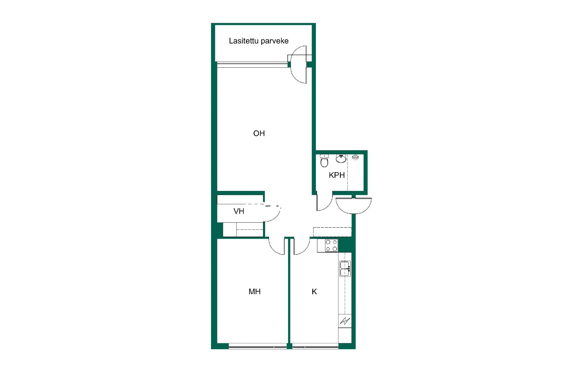 Mäkitie 50, Nummi, Kurikka