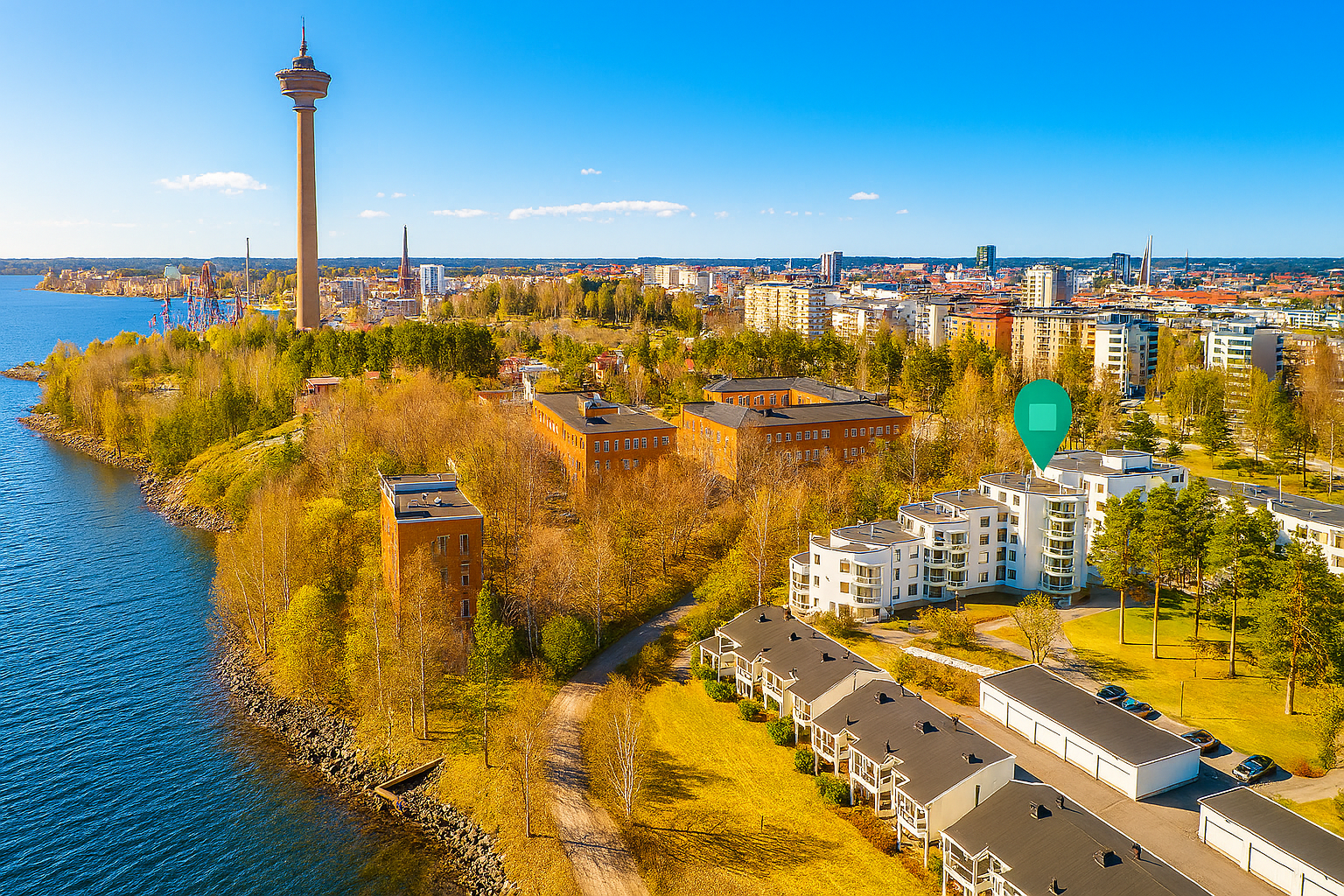 Sahanteränkatu 1, Onkiniemi, Tampere