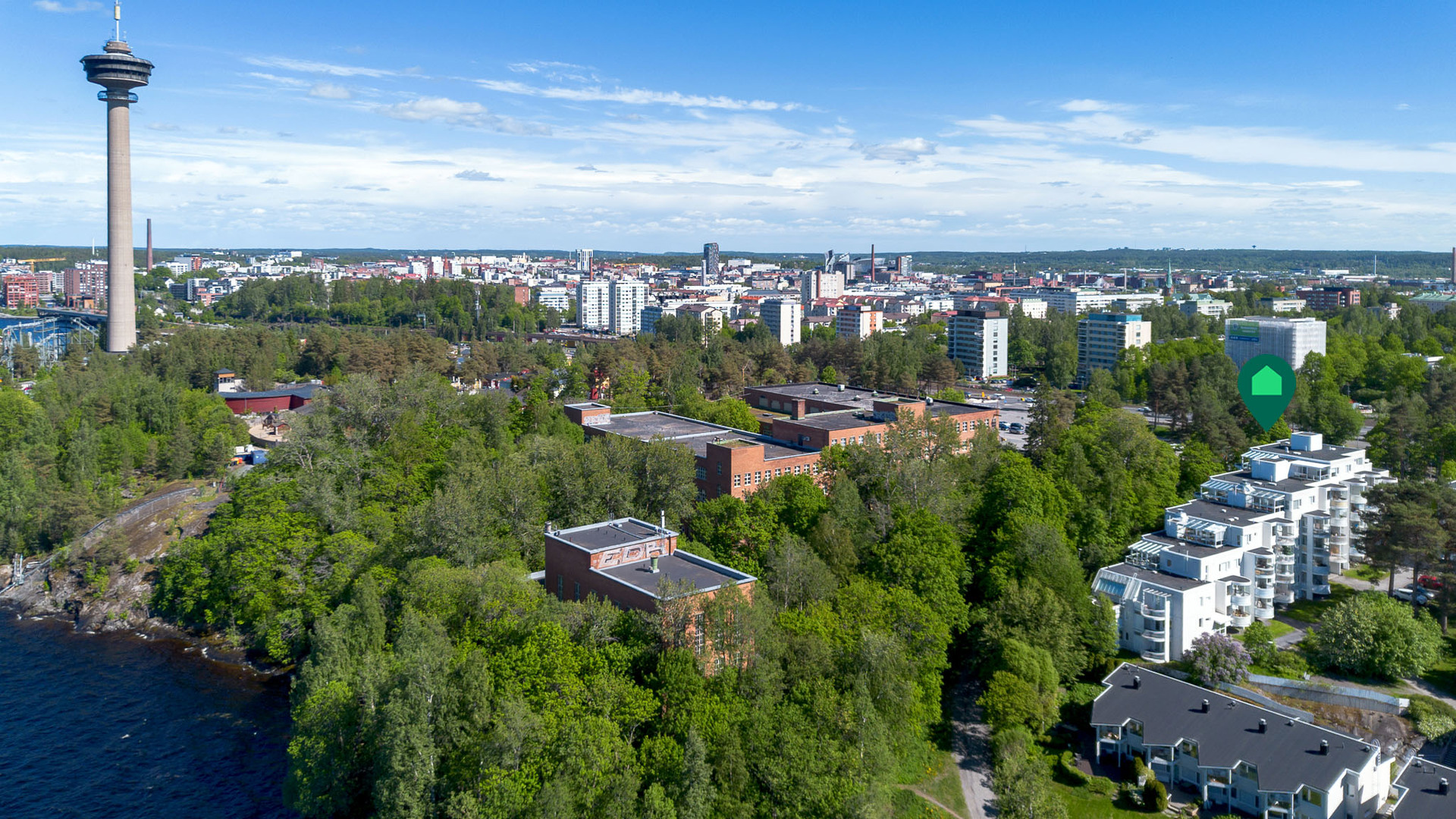 Sahanteränkatu 1, Onkiniemi, Tampere