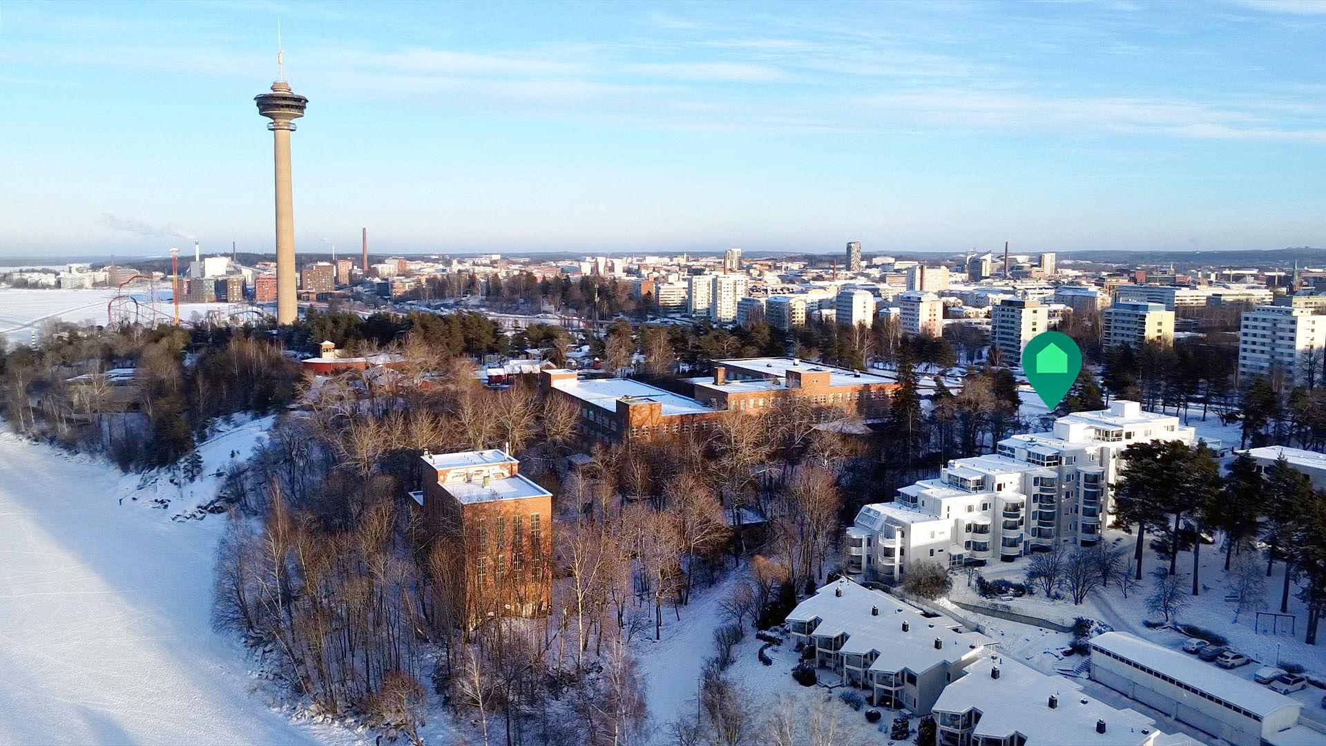 Sahanteränkatu 1, Onkiniemi, Tampere