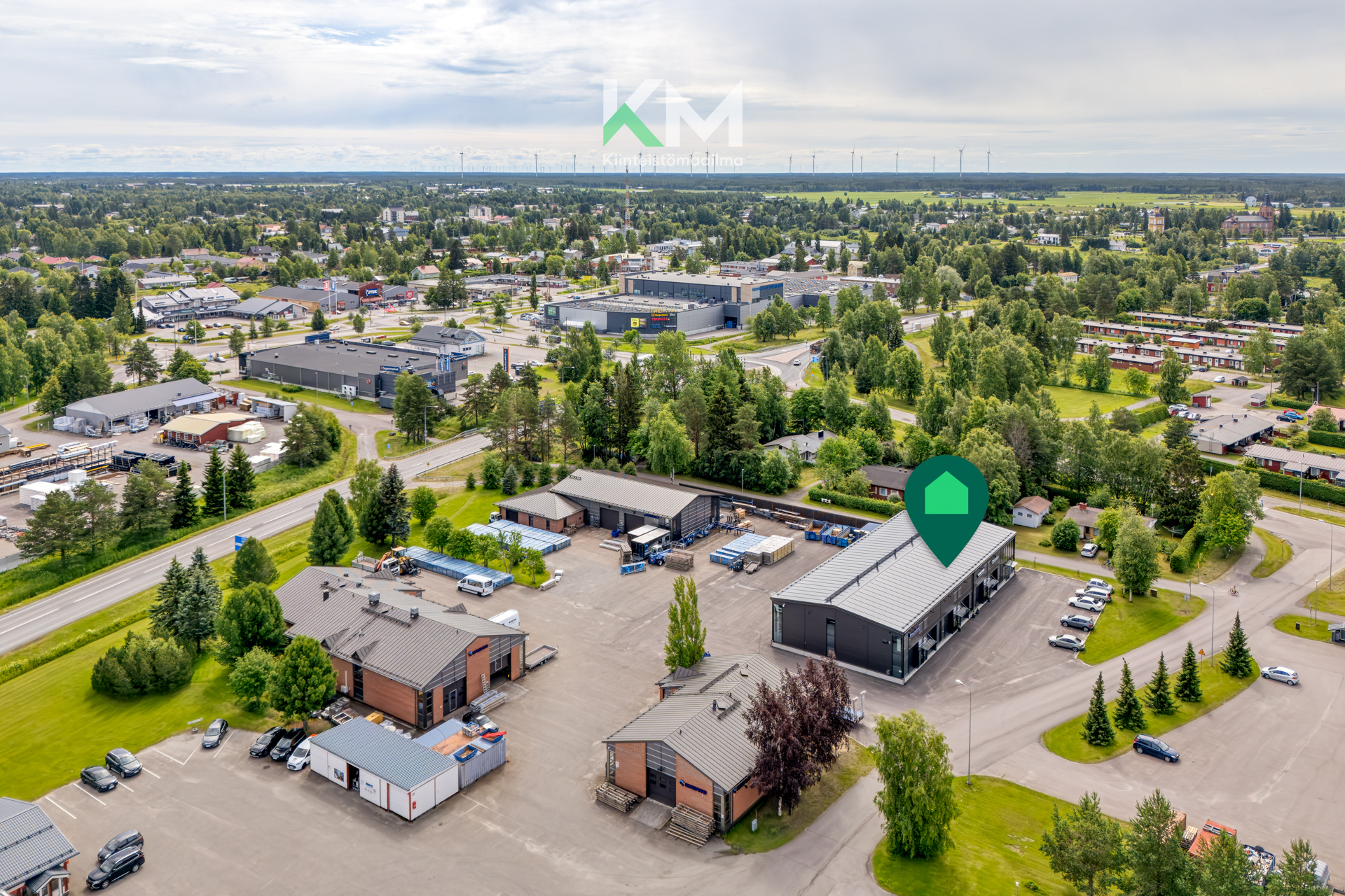 Vierivainiontie 1, Keskusta, Kalajoki