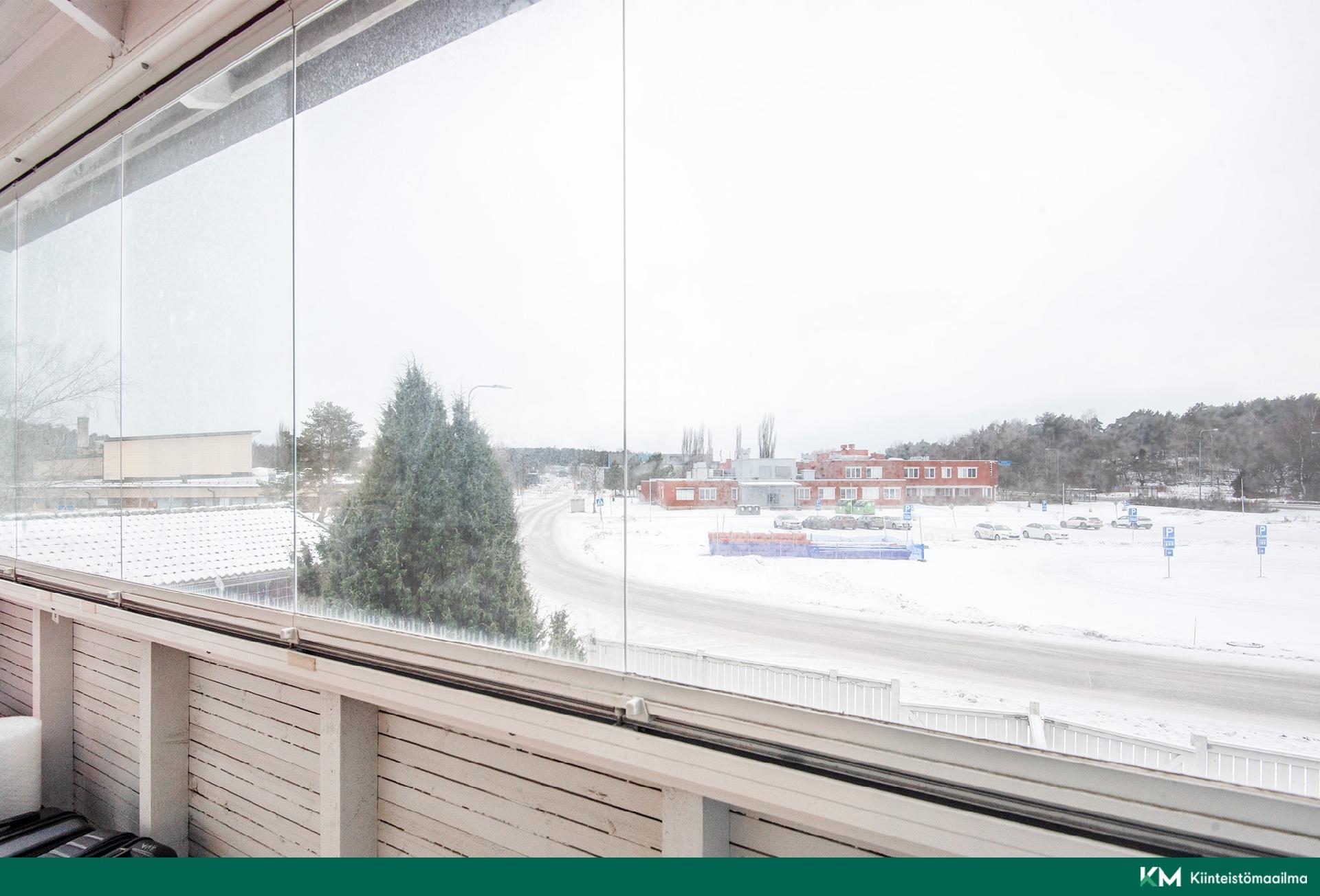 näkymää parvekkeelta