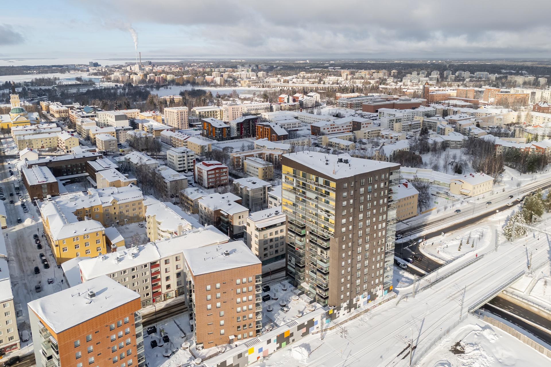 Rautatienkatu 1, Keskusta, Oulu
