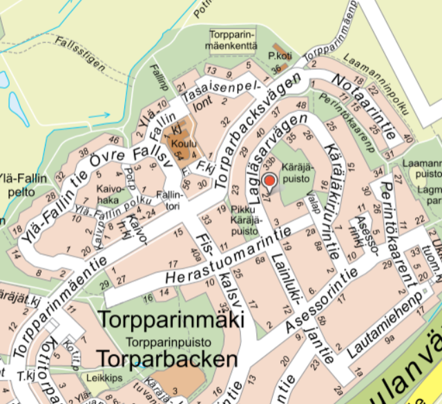 Lainlukijantie 27b, Torpparinmäki, Helsinki