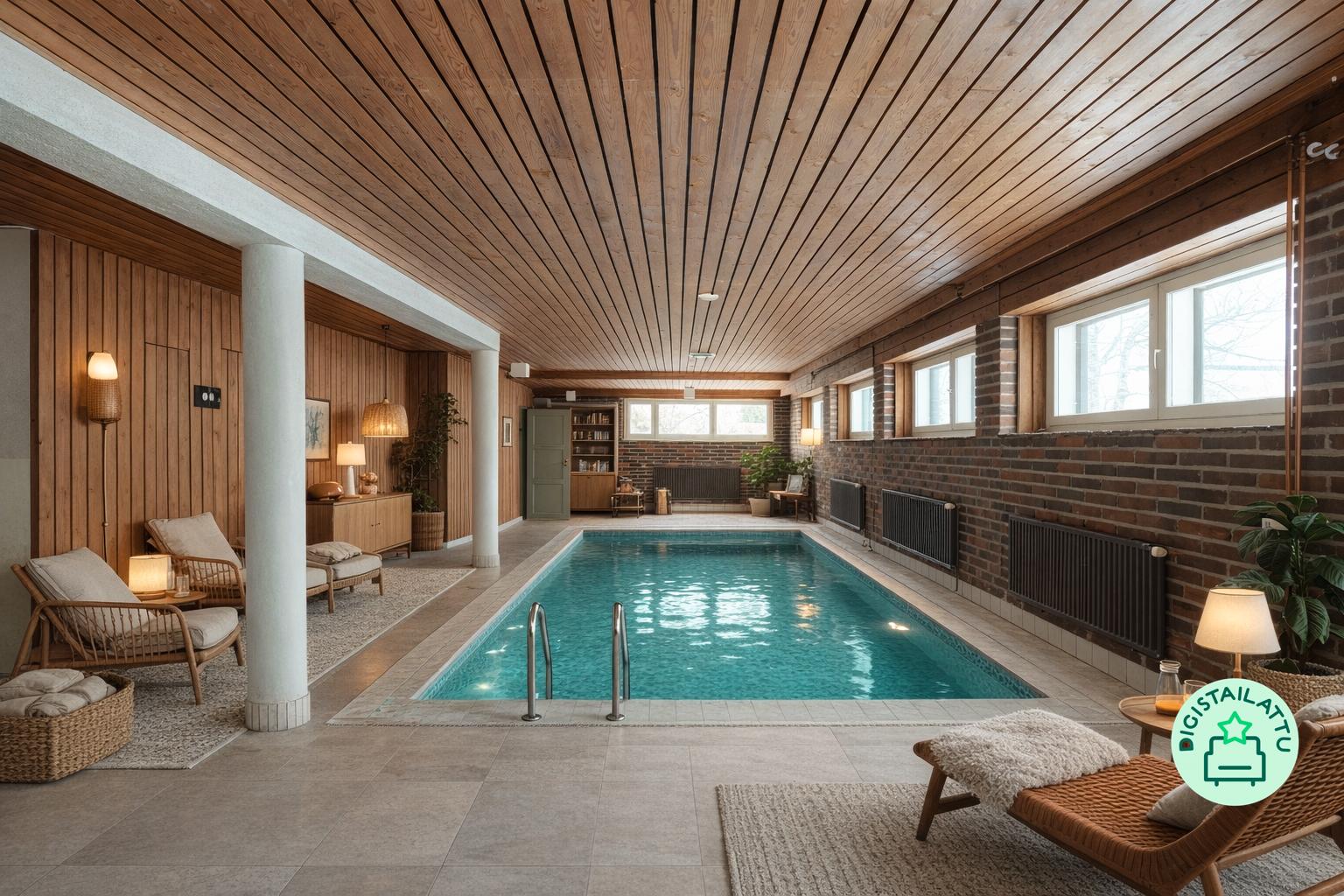 Havainnekuva uima-allasosaston mahdollisuuksista