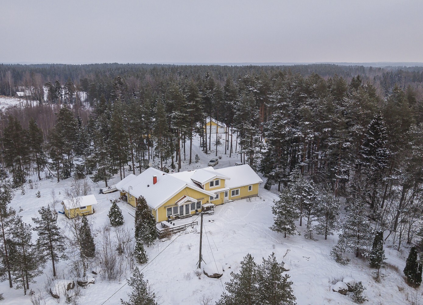 Ilmakuva talvi