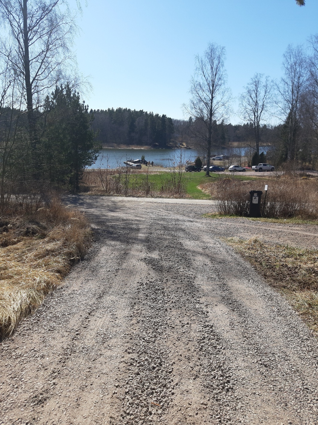 Näkymä rantaan