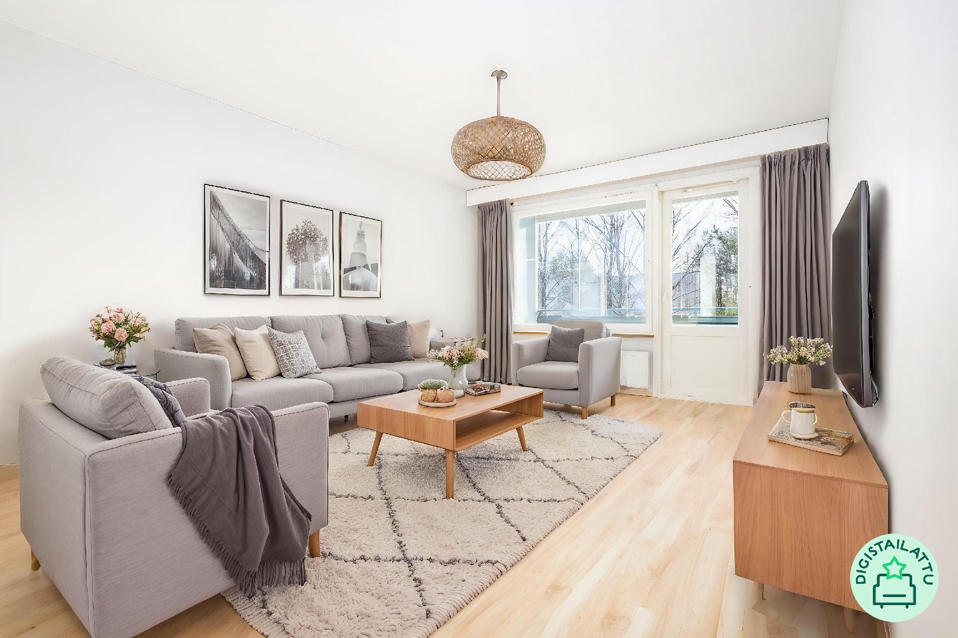 Digistailaus olohuone