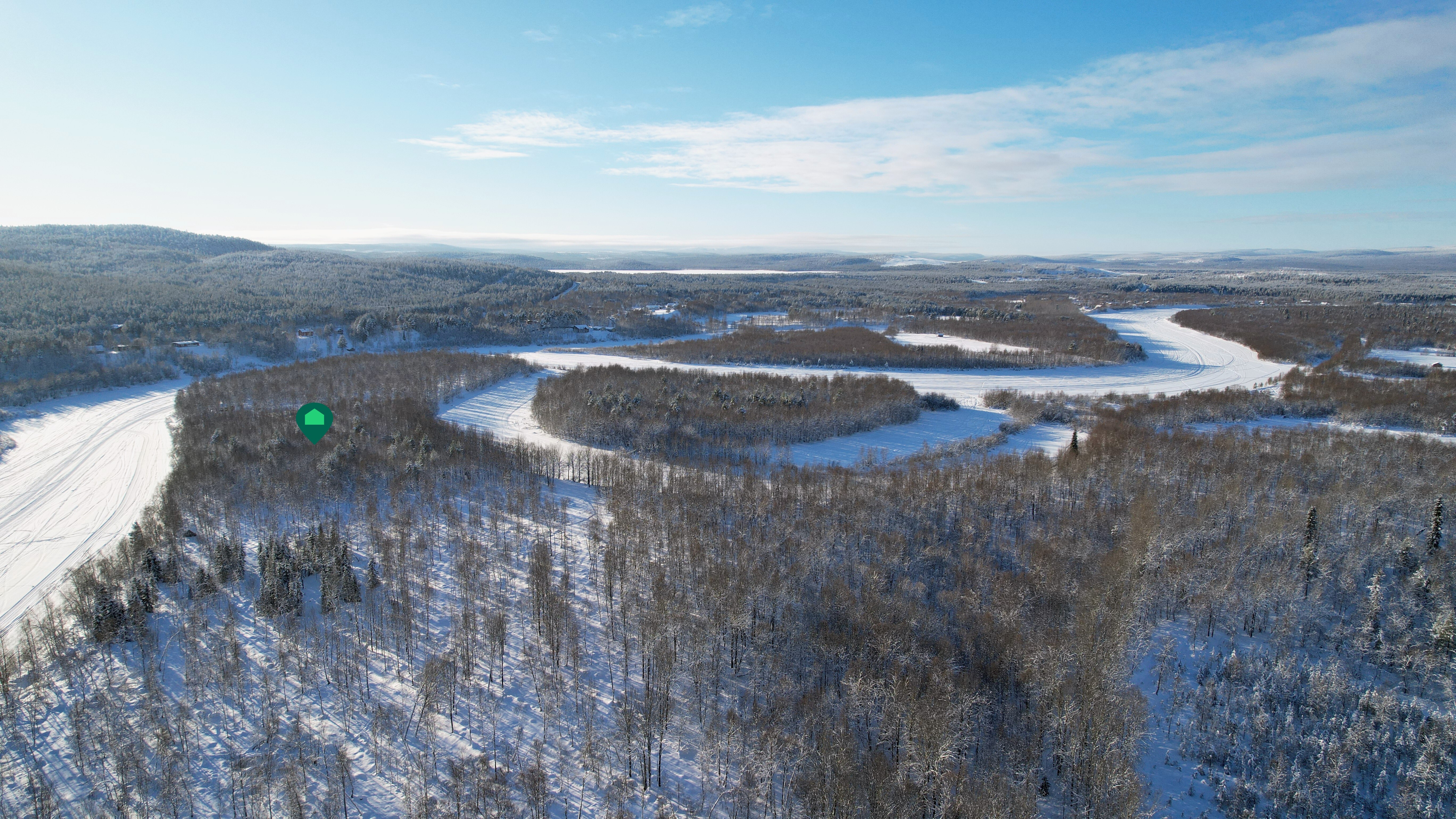 Rauhallinen sijainti Ulkuniemessä.
