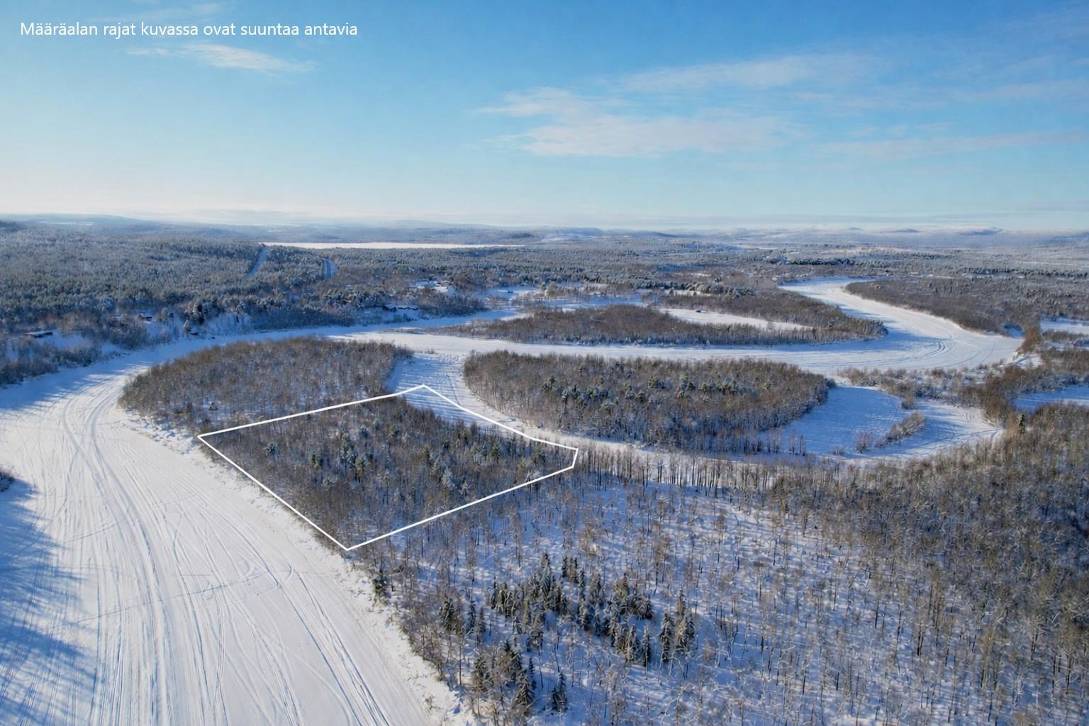 Näkymät etelän suuntaan.