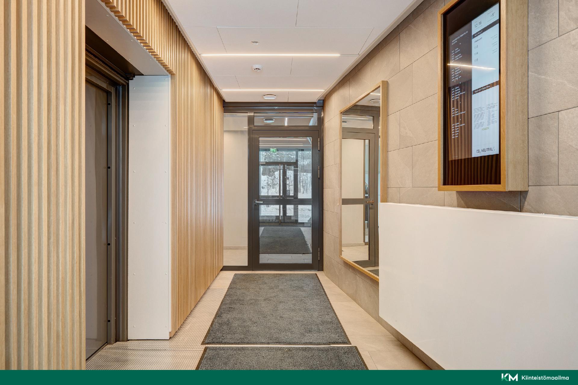 Hausia Oy:n rakentama tyylikäs kerrostalo