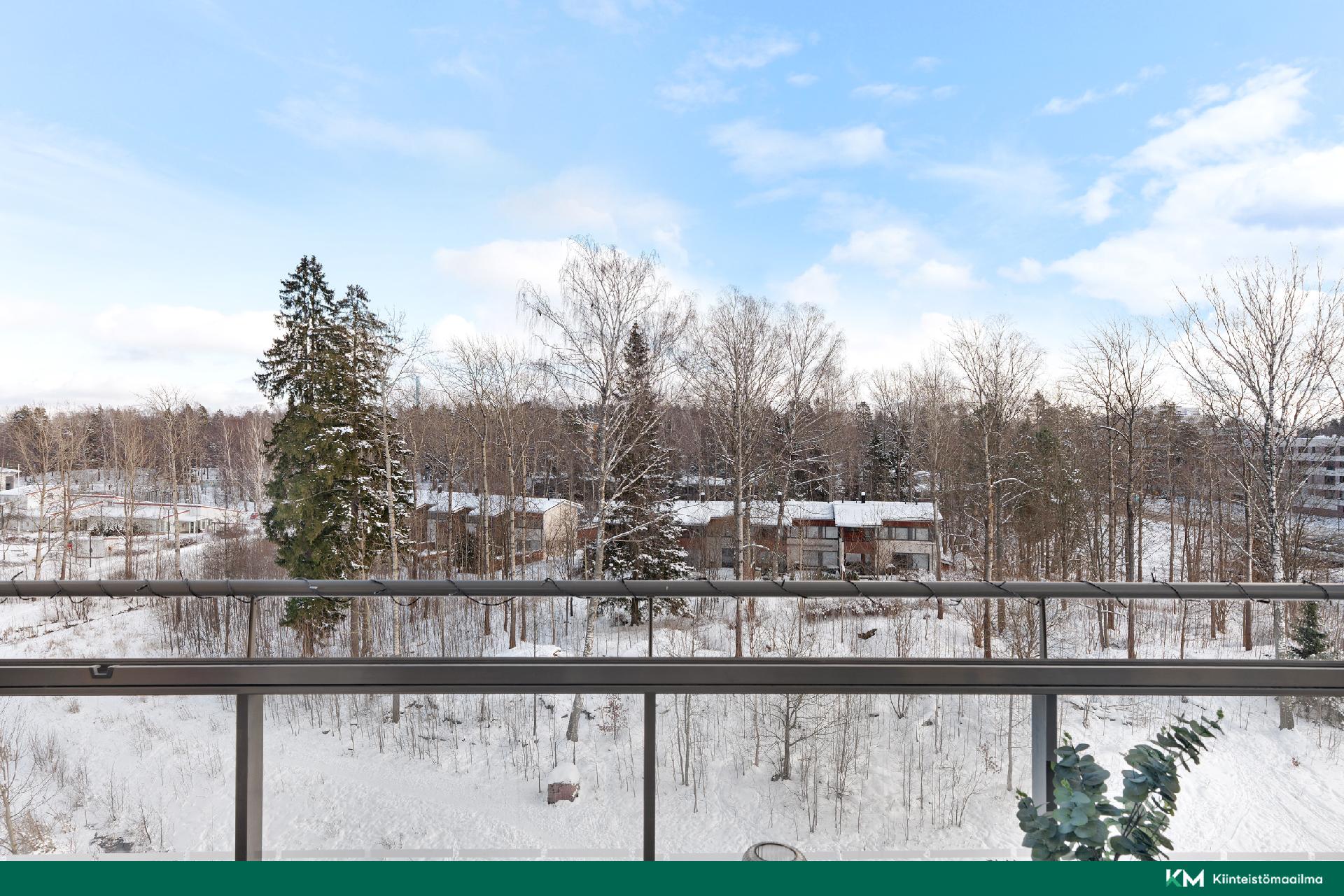 Juuri tällainen se kerrostalomaisema pitää olla