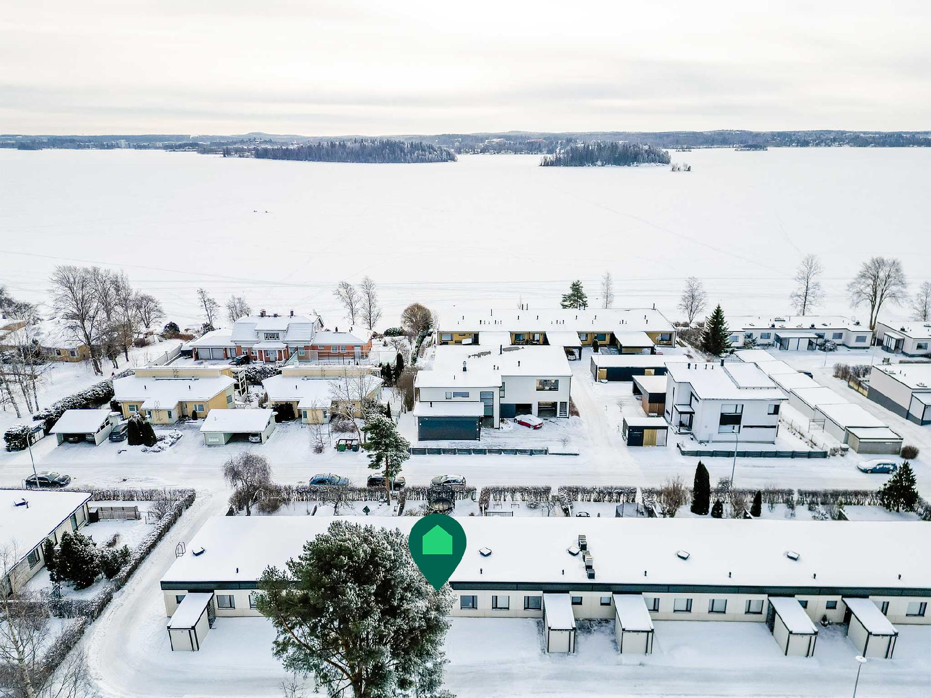 Ihana koti Pyhäjärven rantamaisemista!