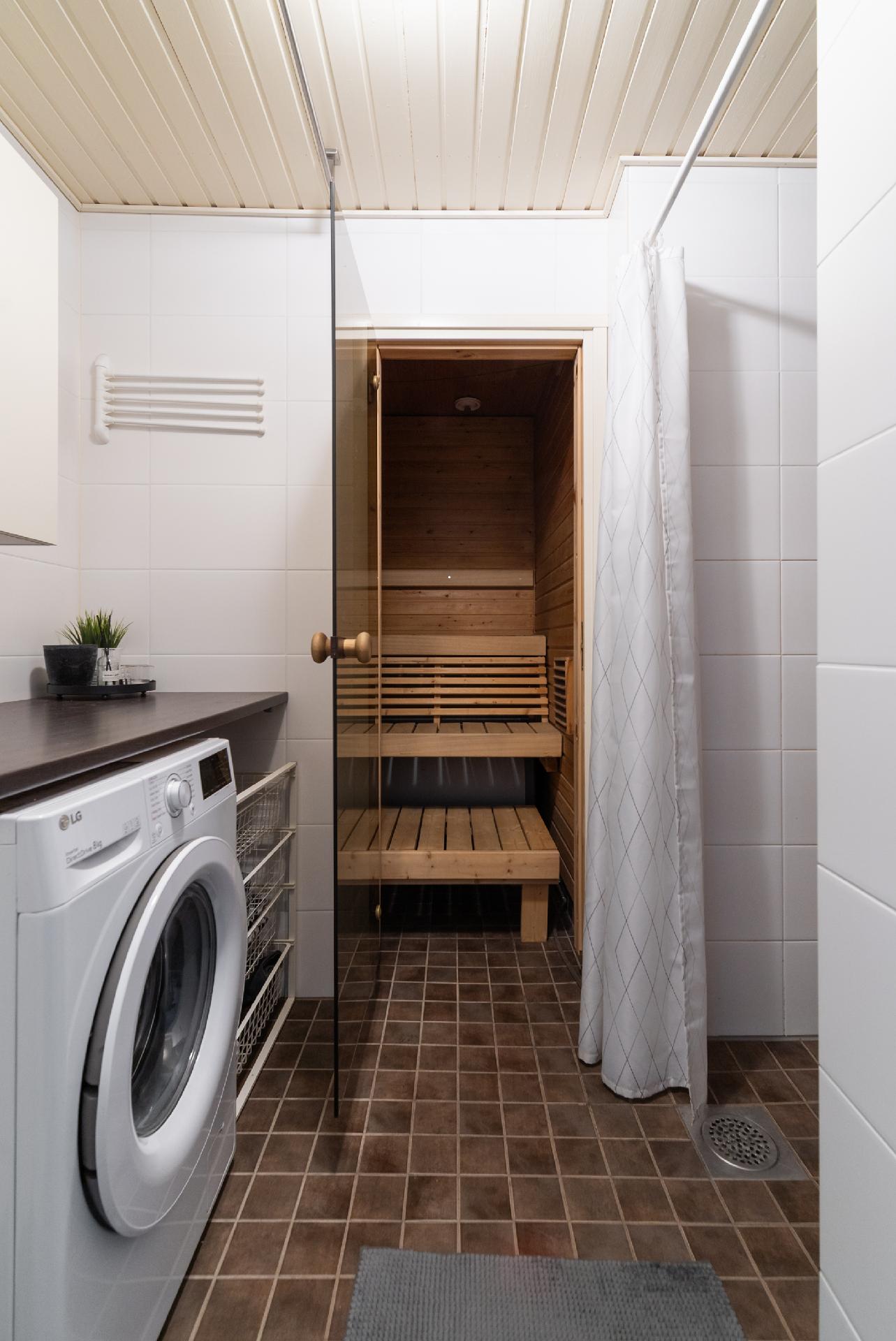 kph, jossa tila pyykkihuollolle